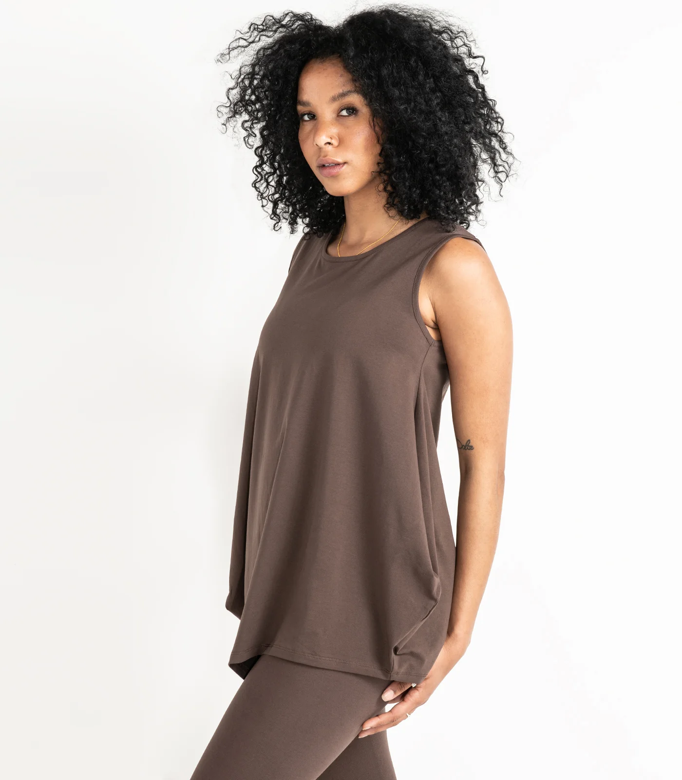 Organic Cotton Asymmetrical Tank Top (3 Pack) - Image 12