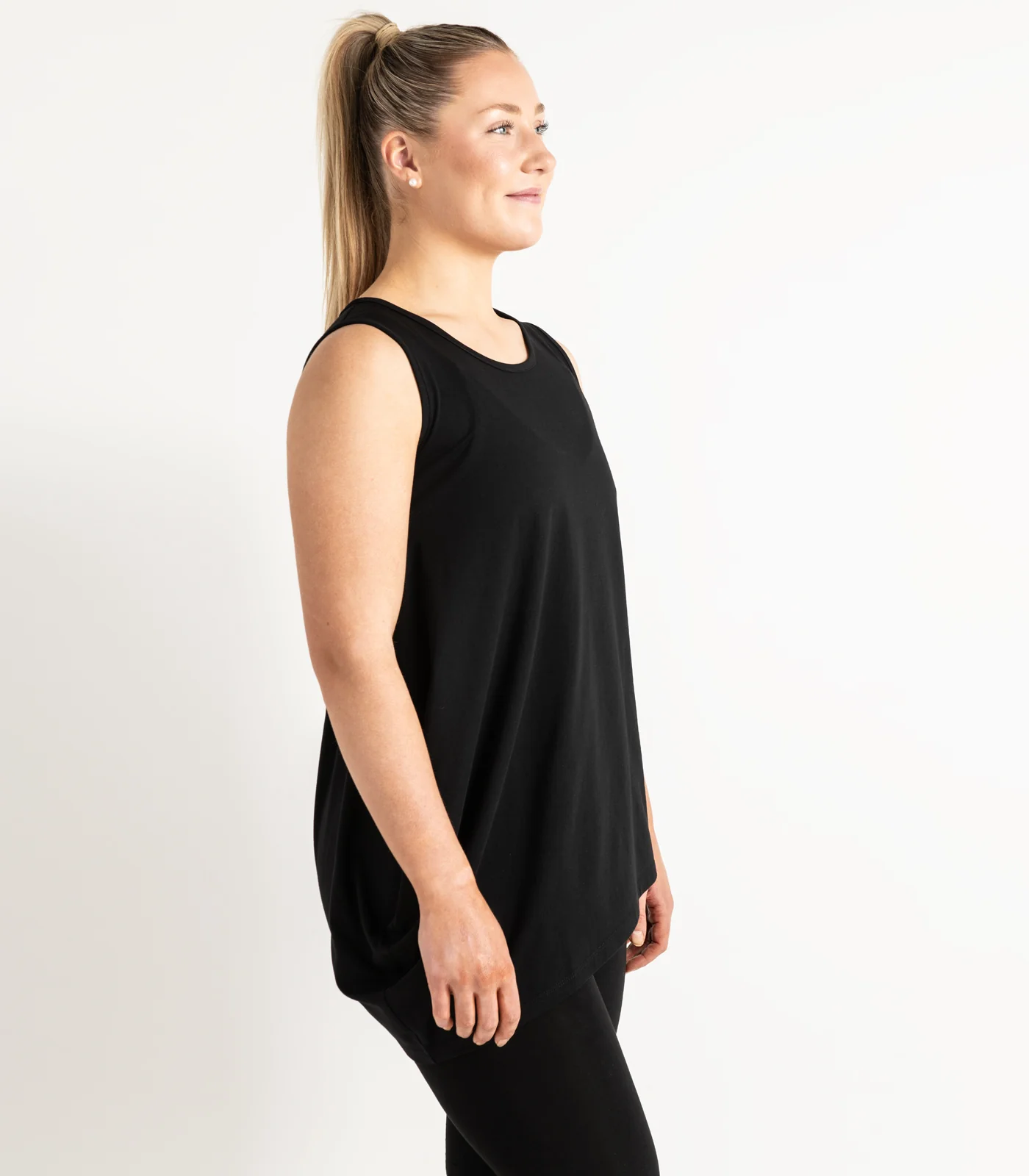 Organic Cotton Asymmetrical Tank Top (3 Pack) - Image 17