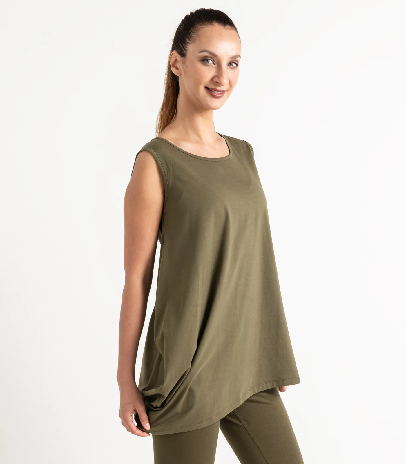 Organic Cotton Asymmetrical Tank Top (3 Pack) - Image 4