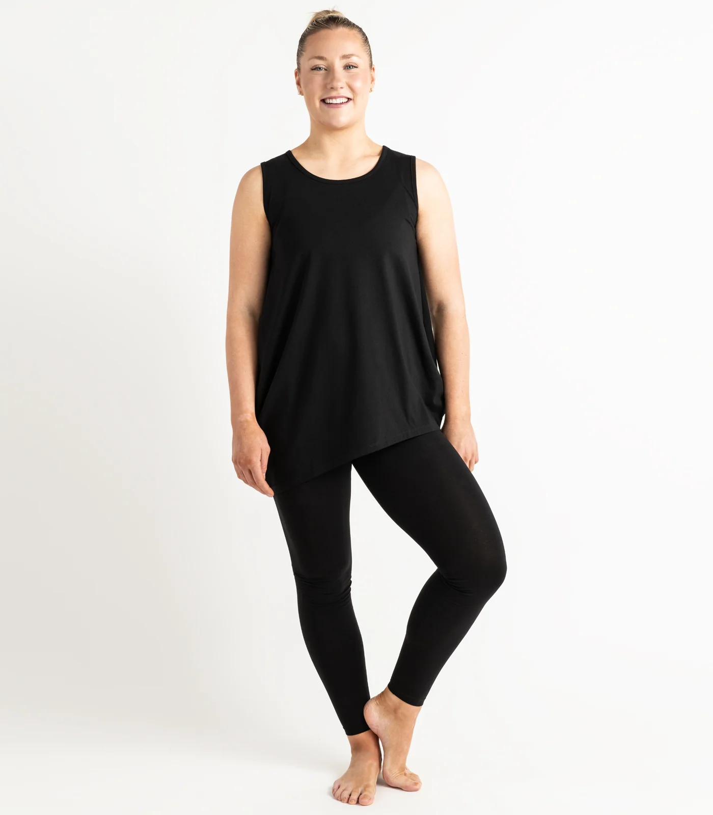 Organic Cotton Asymmetrical Tank Top (3 Pack) - Image 6