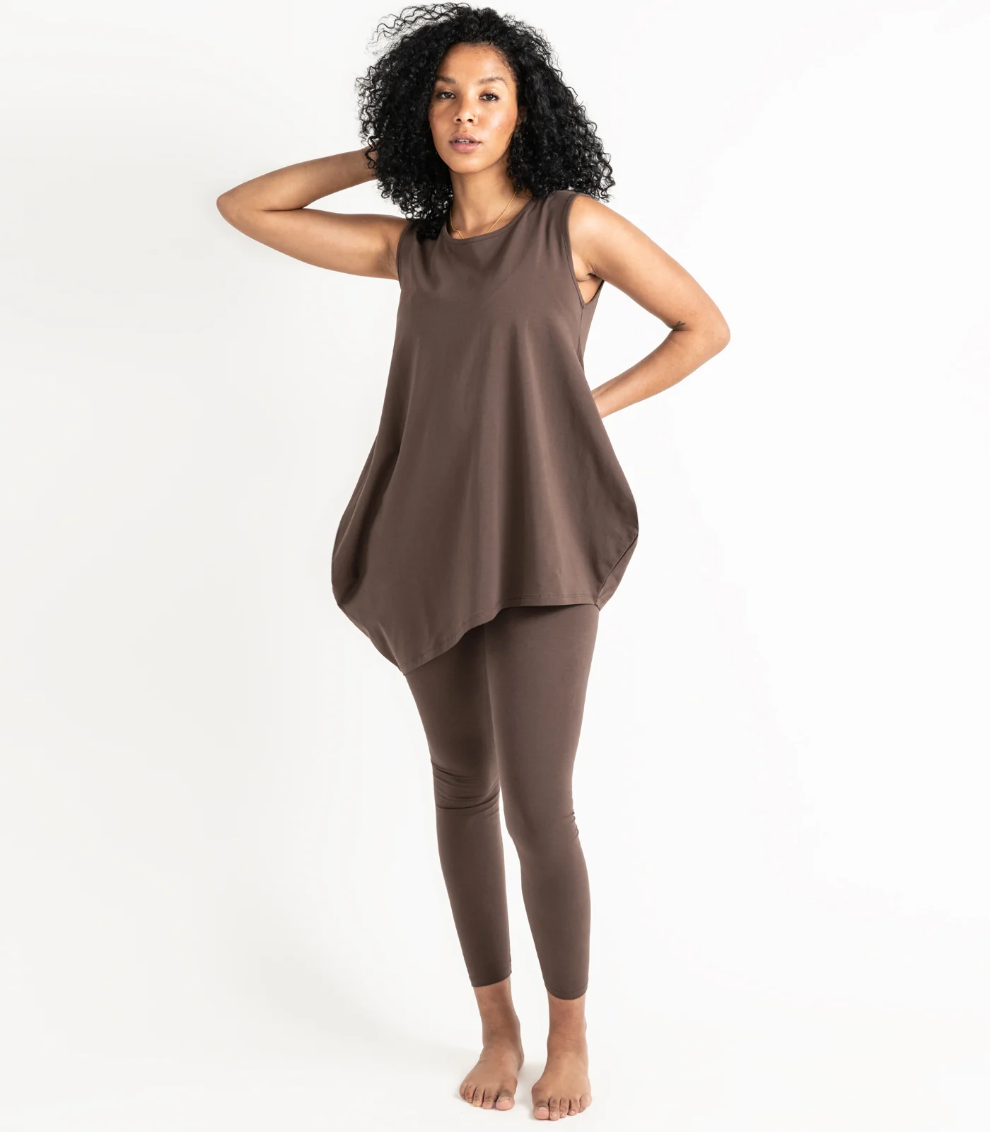 Organic Cotton Asymmetrical Tank Top (3 Pack) - Image 7