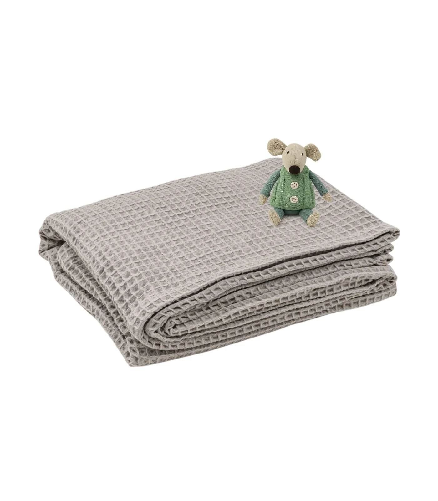 Organic Cotton Baby Waffle Blanket - Image 4