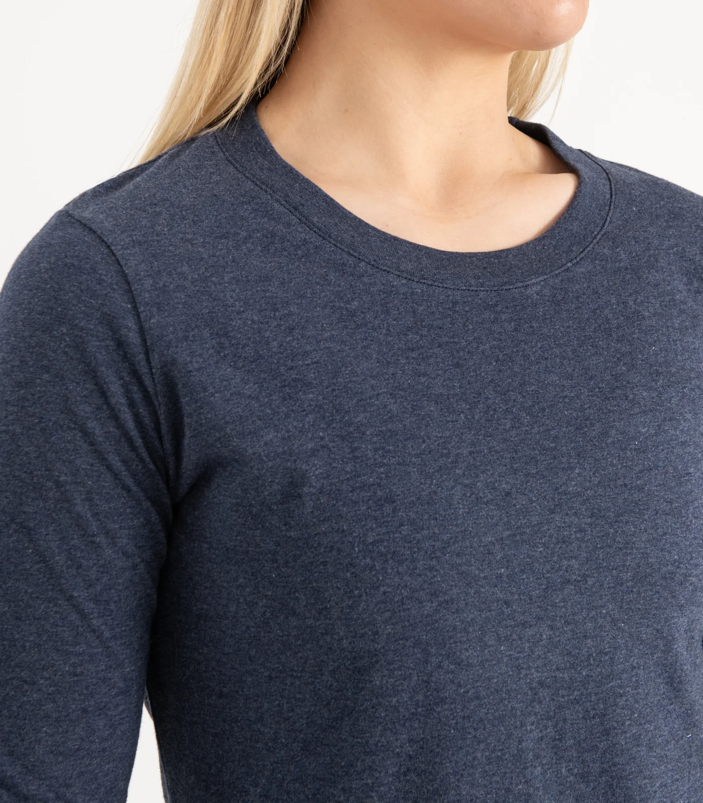 Organic Cotton Basic Long Sleeve Top - Image 10