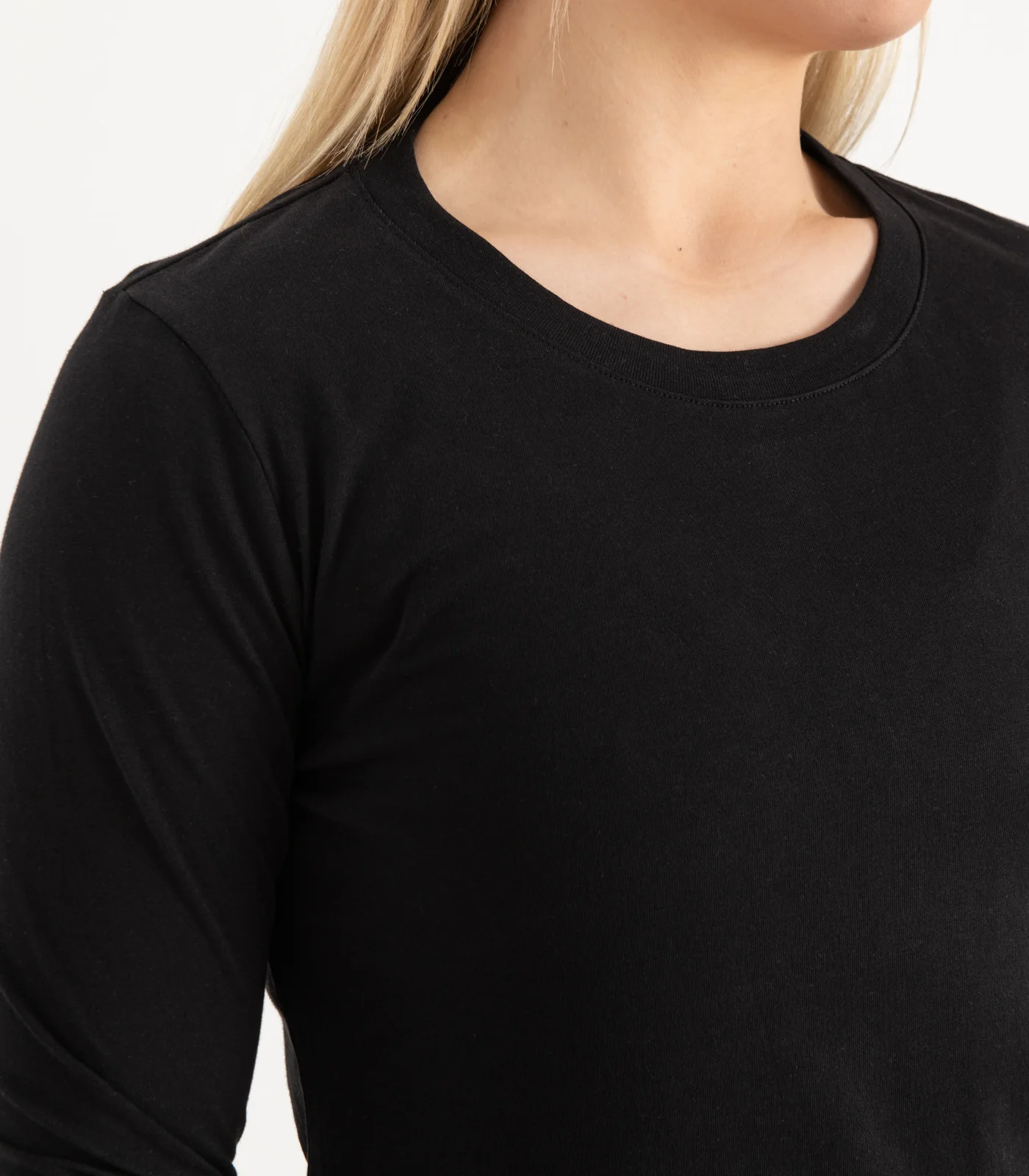 Organic Cotton Basic Long Sleeve Top - Image 15