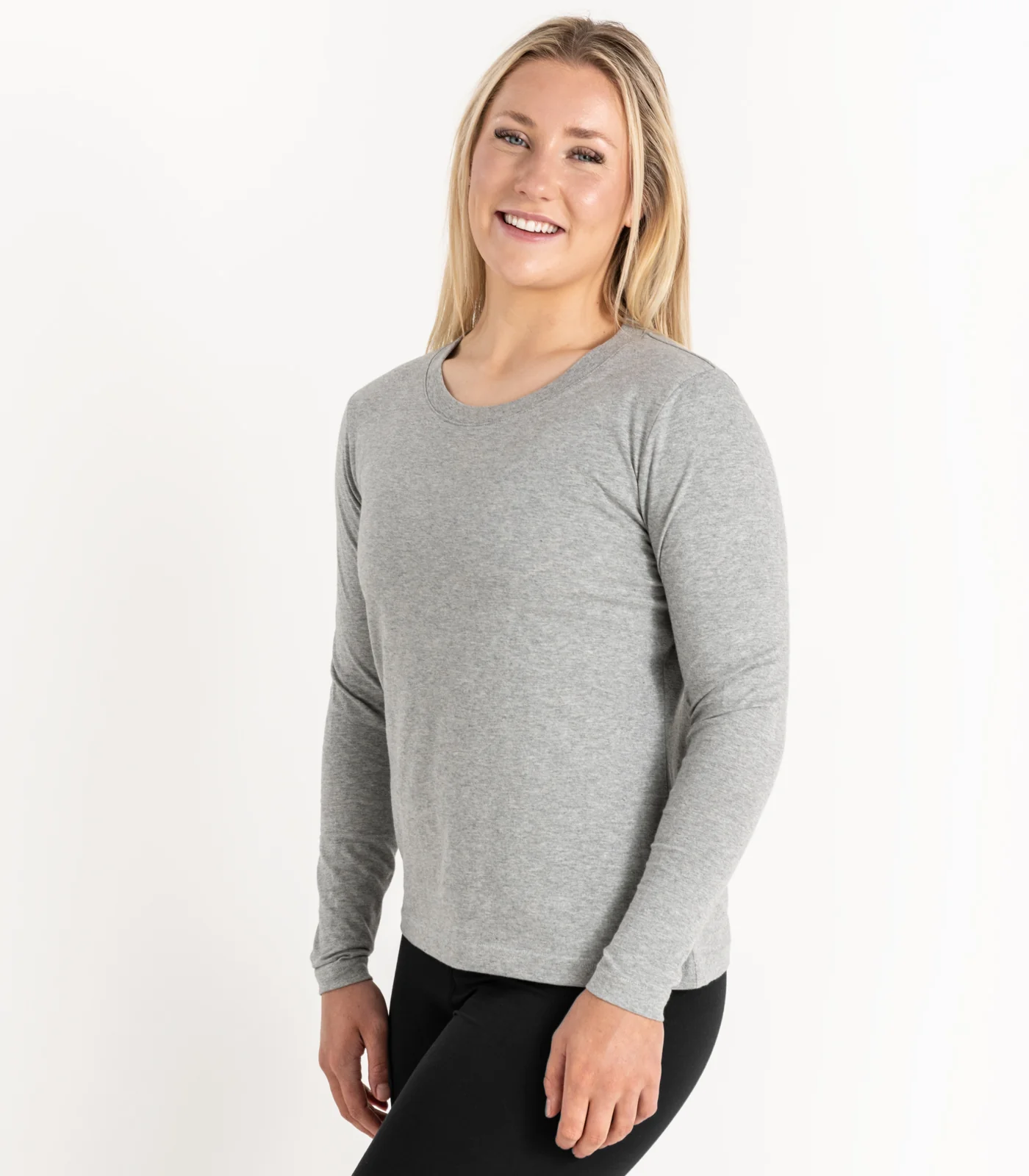 Organic Cotton Basic Long Sleeve Top - Image 17
