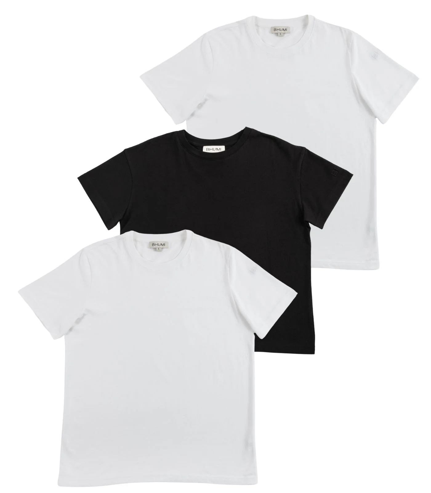 Organic Cotton Basic Tee (3 Pack) - Image 5