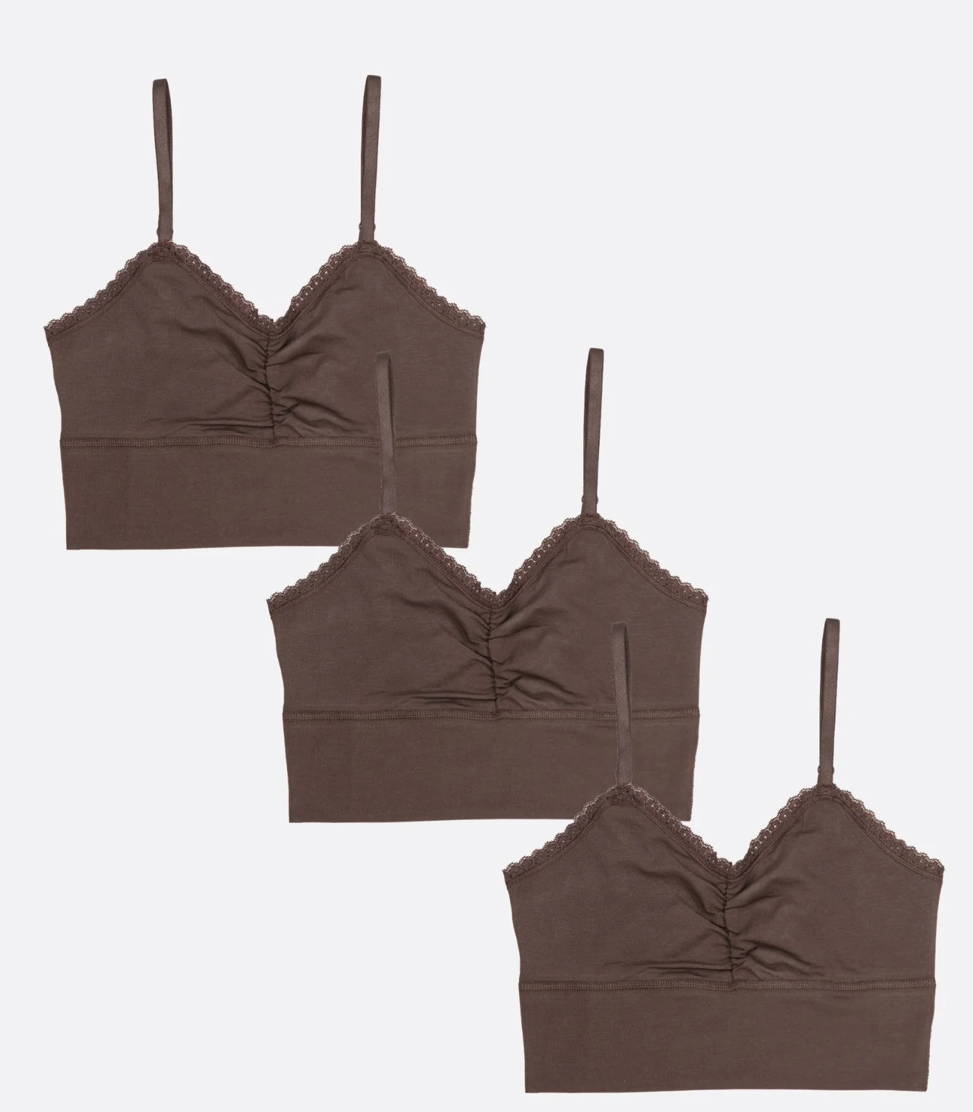 Organic Cotton Bralette (3 Pack) - Last Chance - Image 5