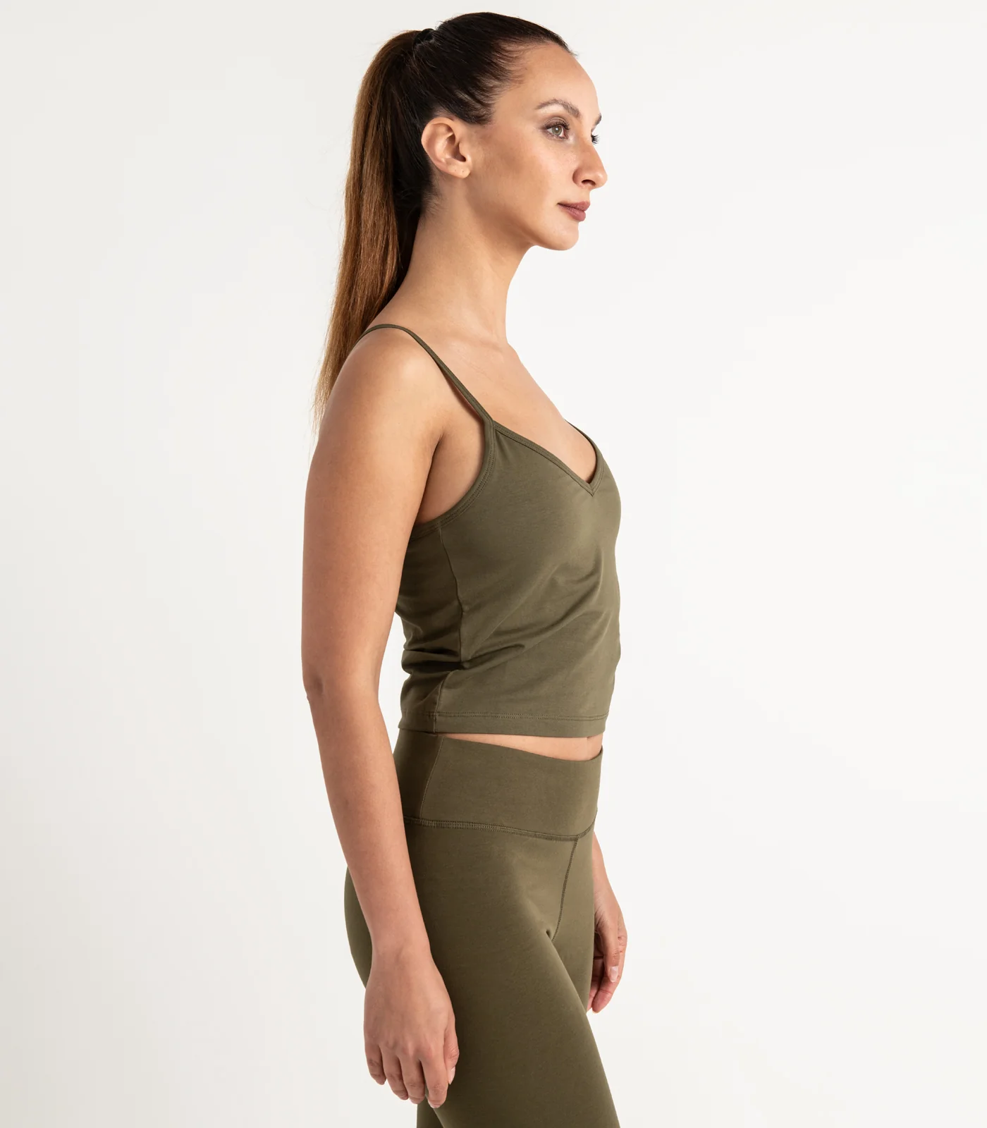 Organic Cotton Cropped Bra Top - Last Chance - Image 25