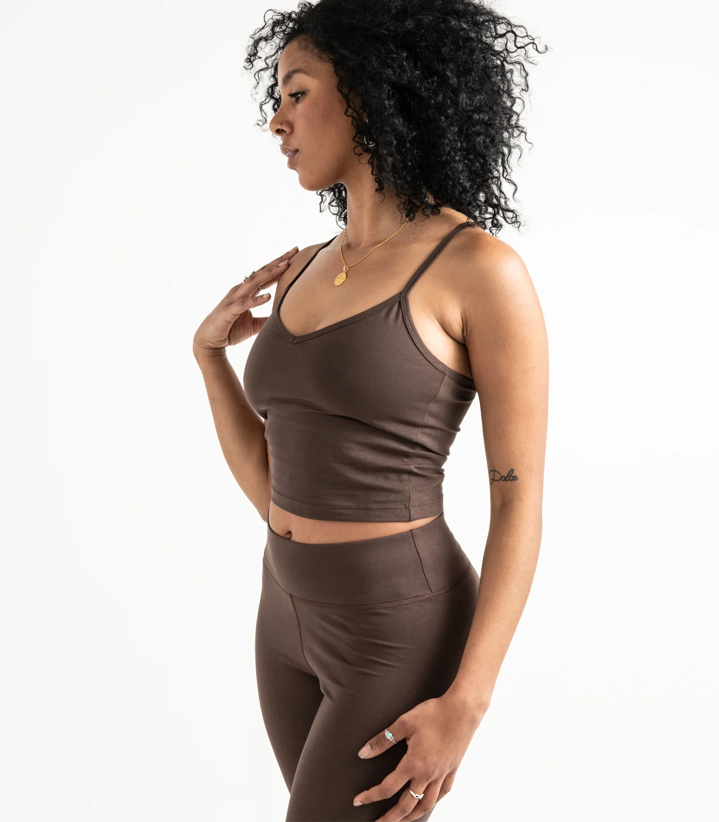 Organic Cotton Cropped Bra Top - Last Chance - Image 32