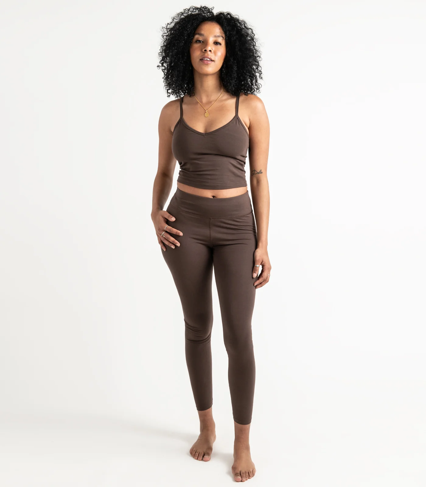 Organic Cotton Cropped Bra Top - Last Chance - Image 33