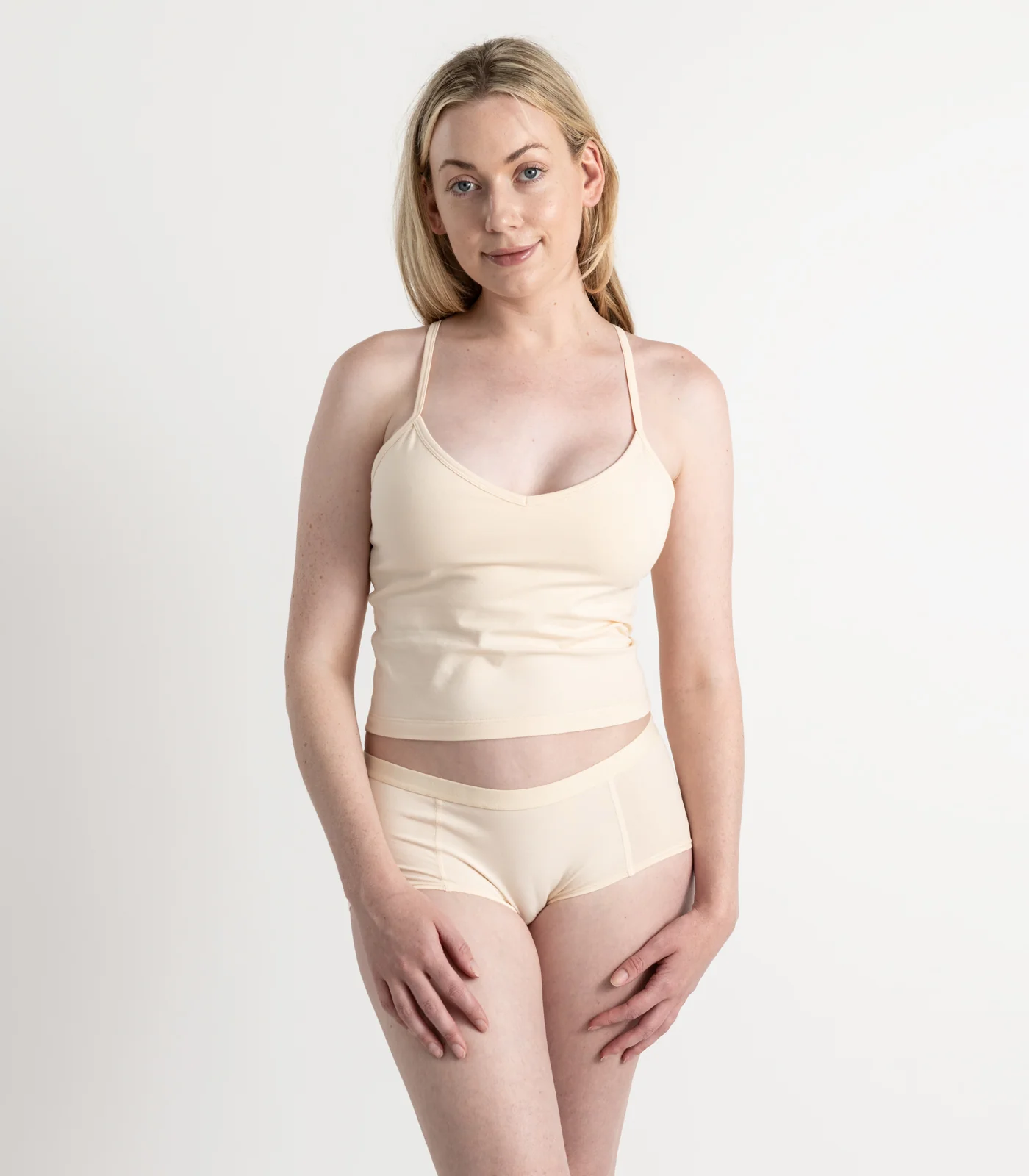 Organic Cotton Cropped Bra Top - Last Chance - Image 6