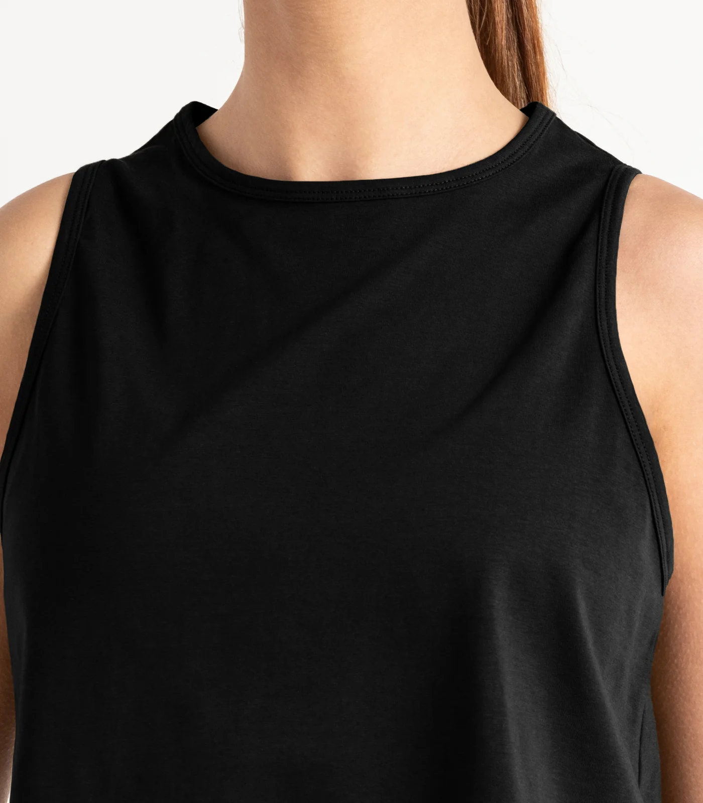 Organic Cotton Cropped Lounge Tank - Image 4