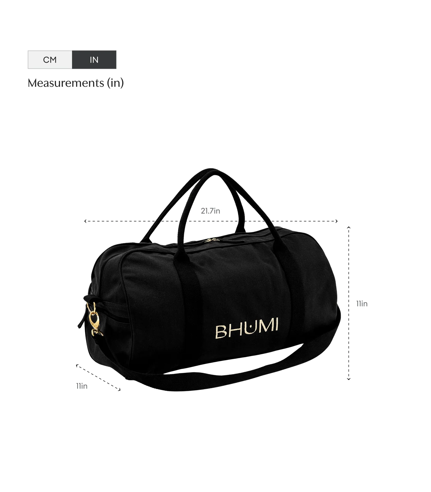 Organic Cotton Duffle Bag - Image 13