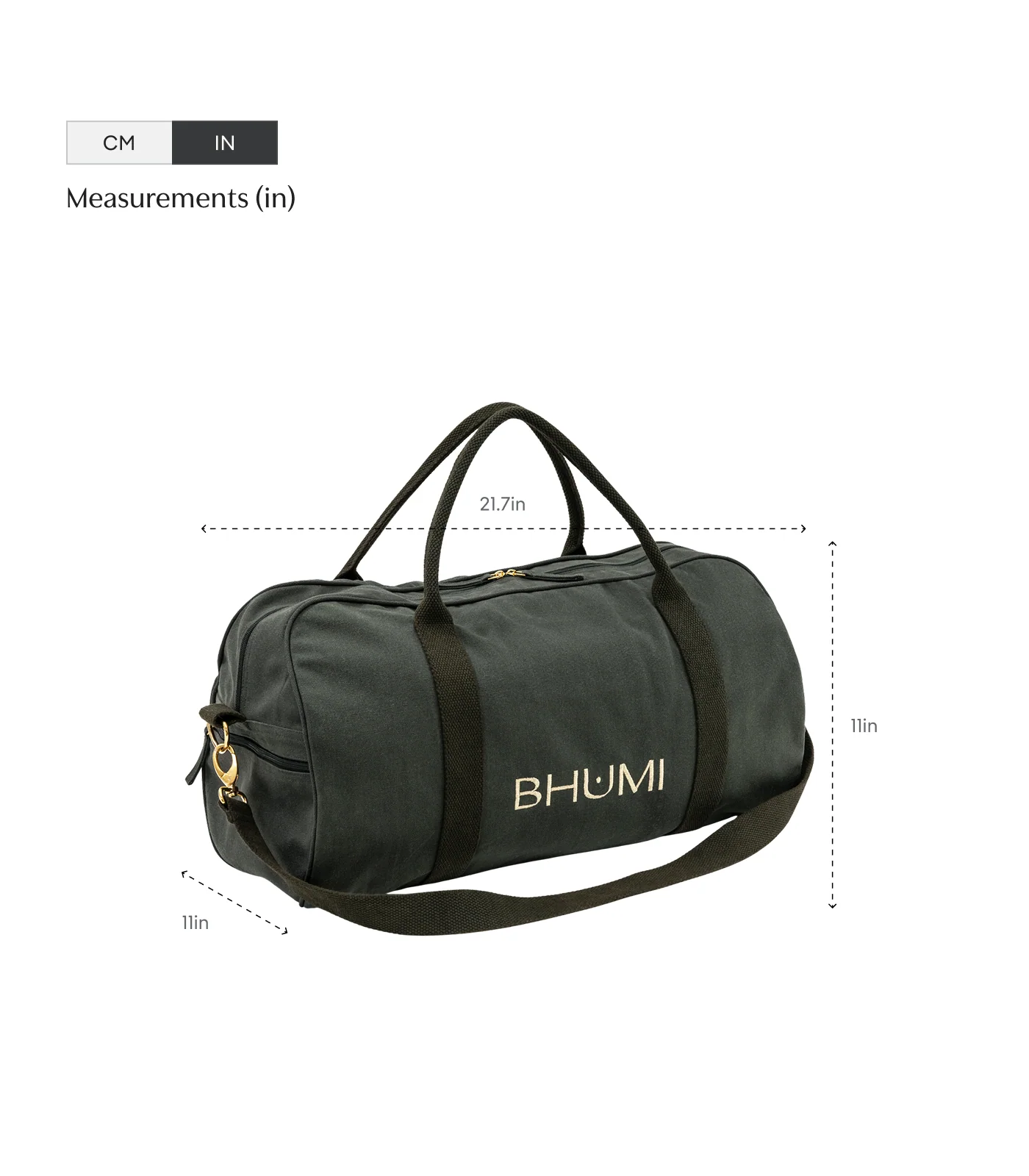 Organic Cotton Duffle Bag - Image 9