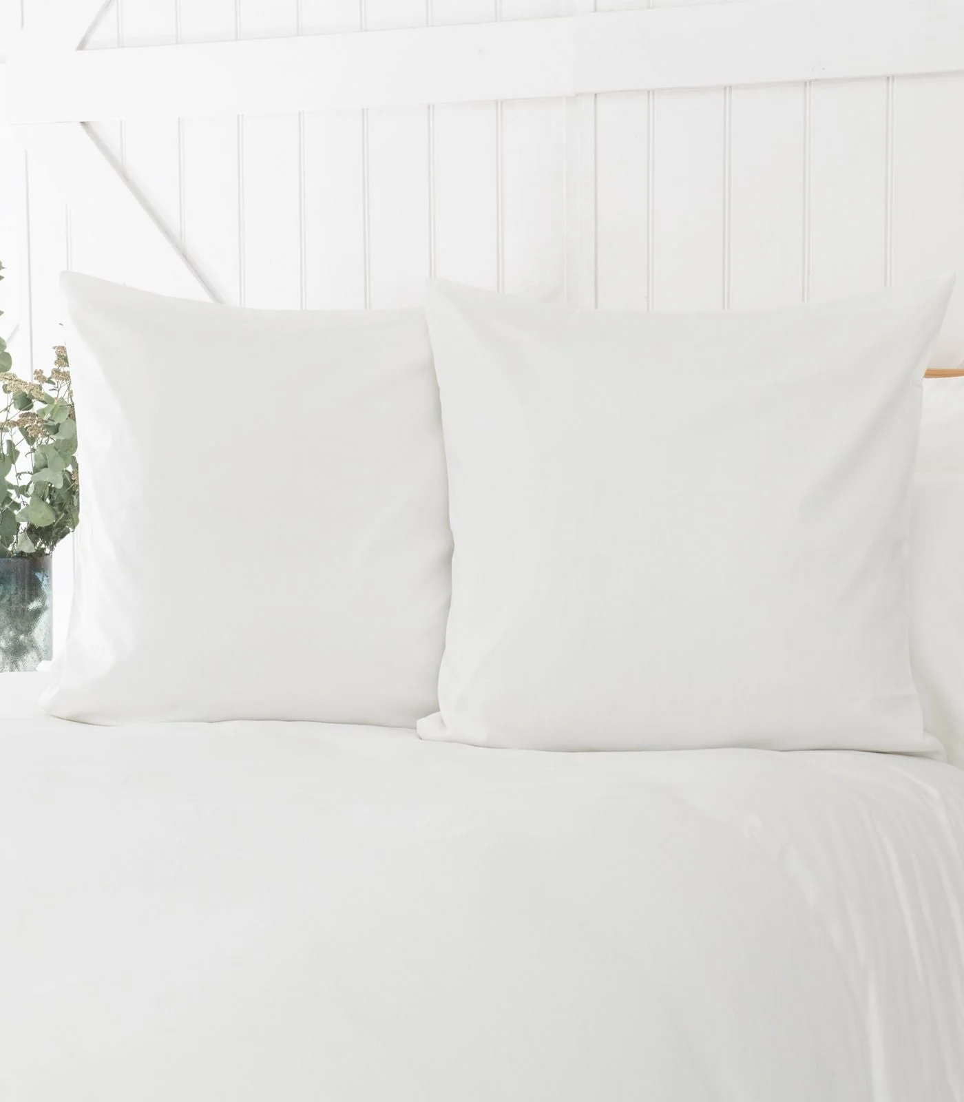 Organic Cotton European - Sateen Pillow Cases (pair) - Image 2