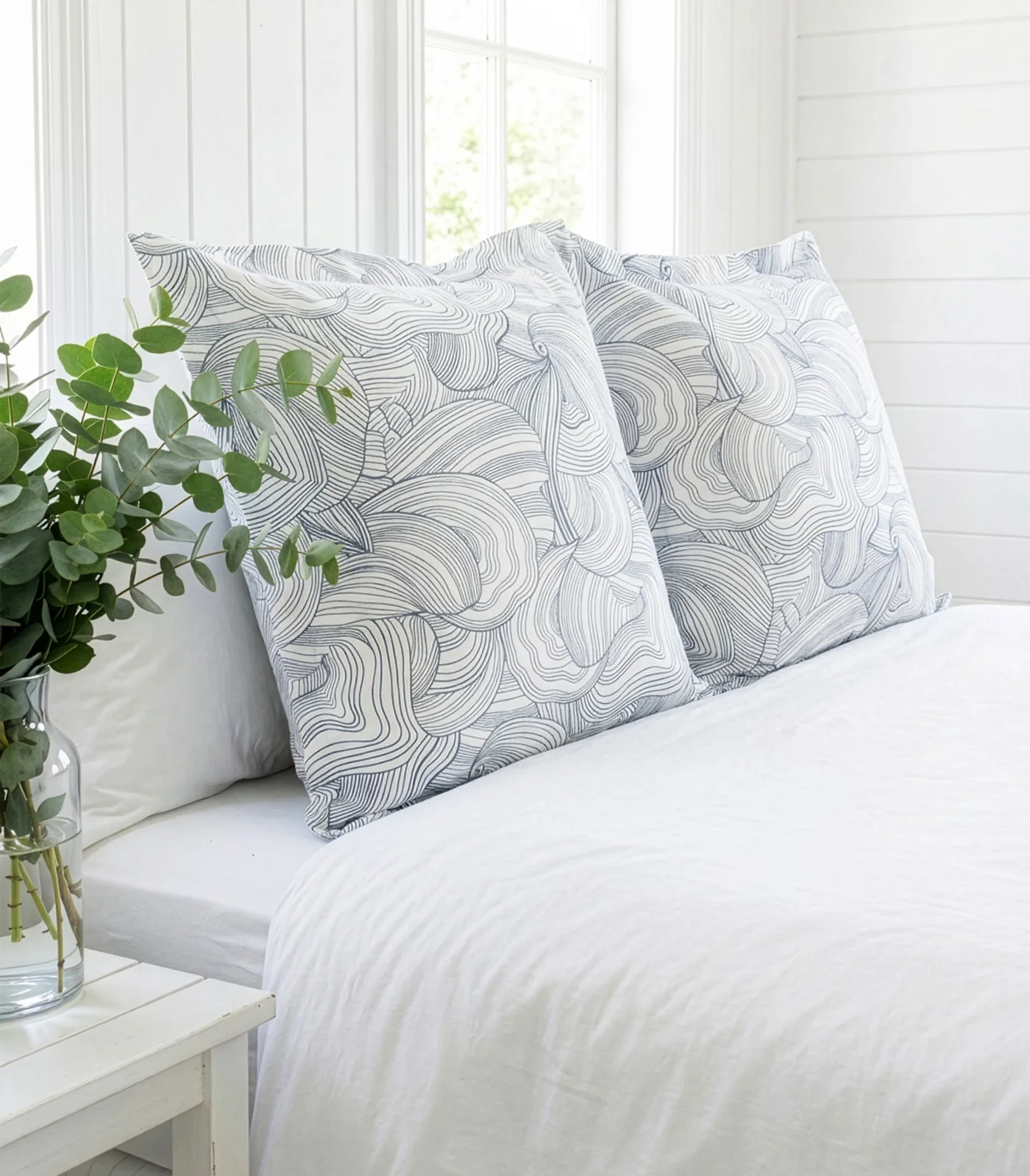 Organic Cotton European - Sateen Pillow Cases (Pair) - Luxe - Limited Edition - Image 5