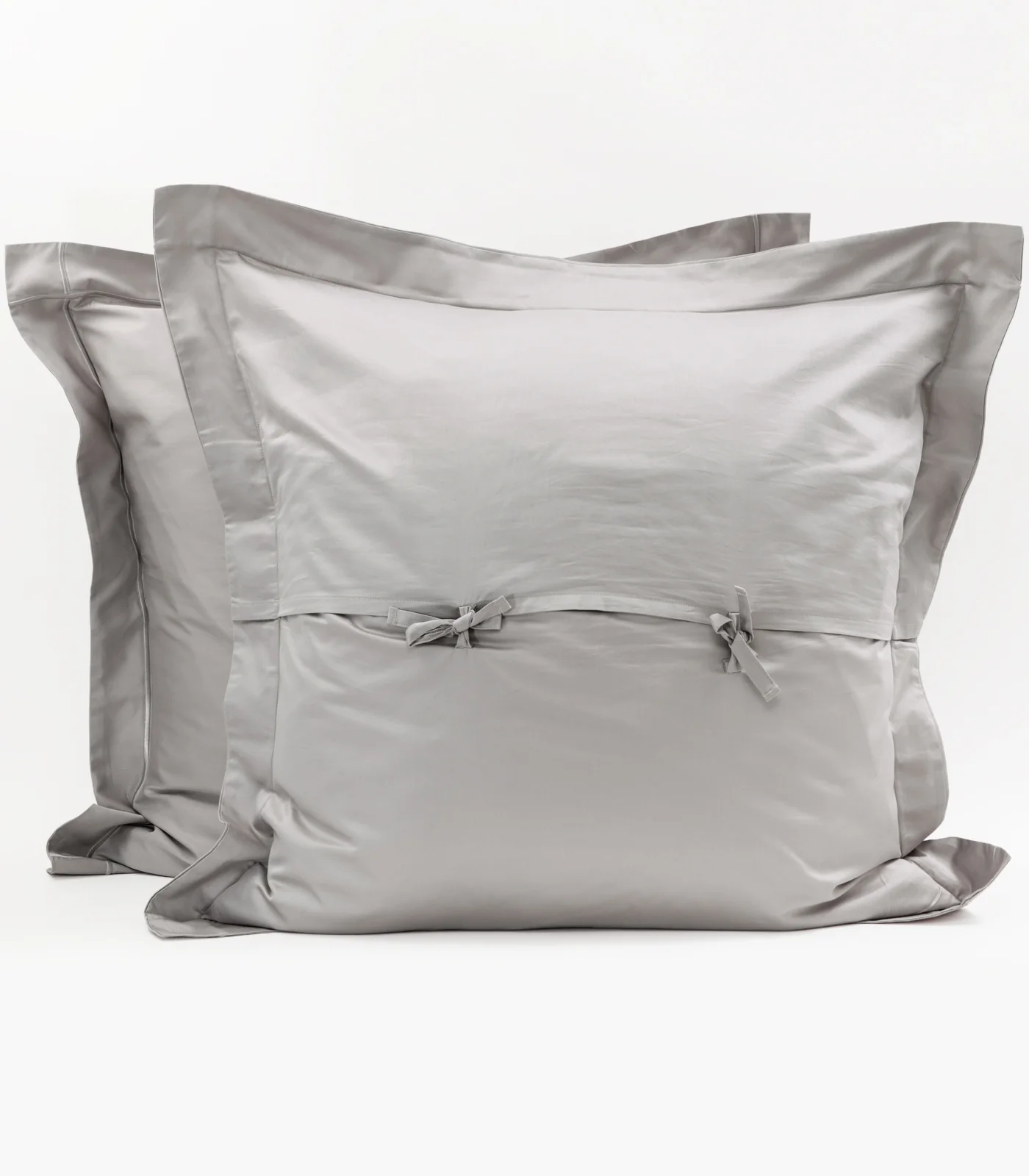 Organic Cotton European - Sateen Pillow Cases (Pair) - Luxe - Image 11