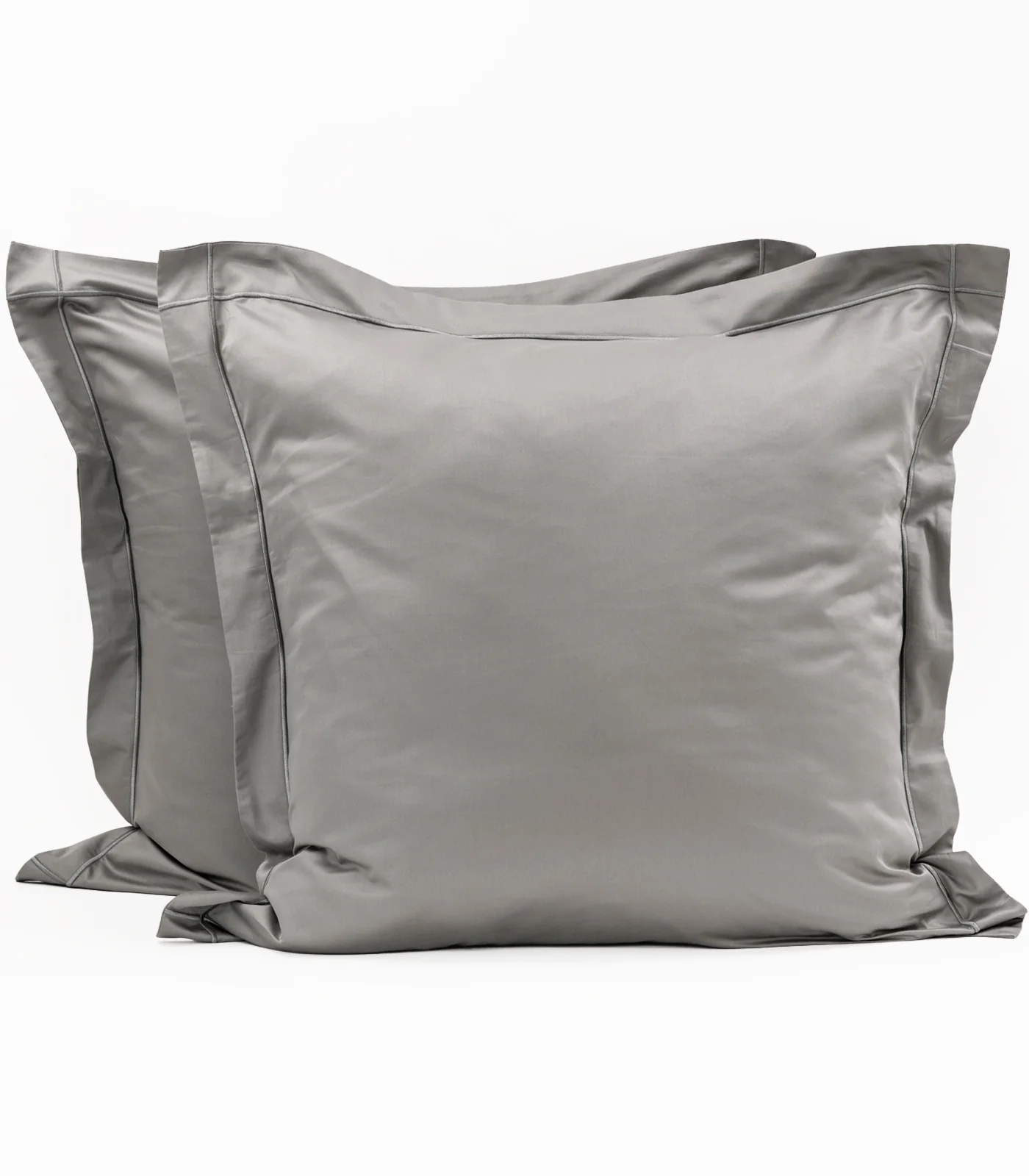 Organic Cotton European - Sateen Pillow Cases (Pair) - Luxe - Image 14