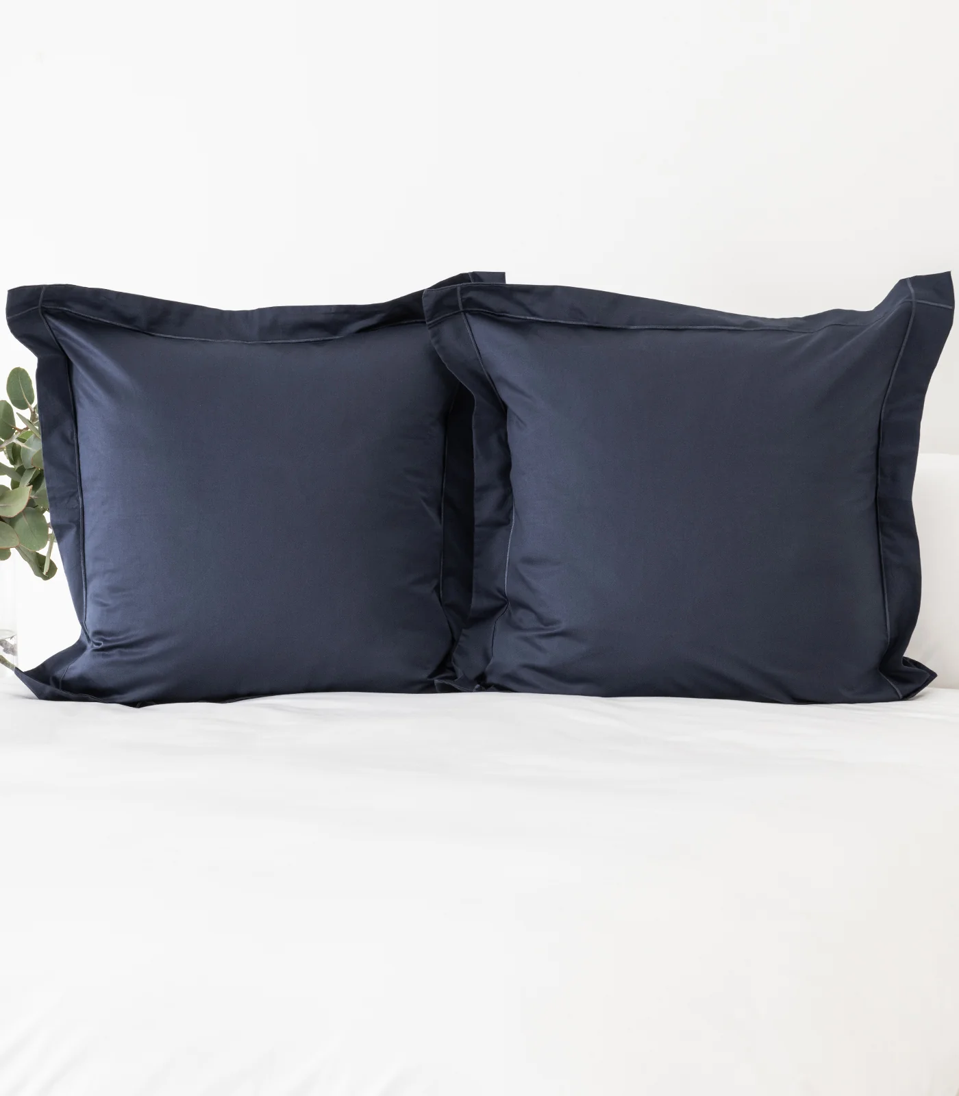 Organic Cotton European - Sateen Pillow Cases (Pair) - Luxe - Image 20
