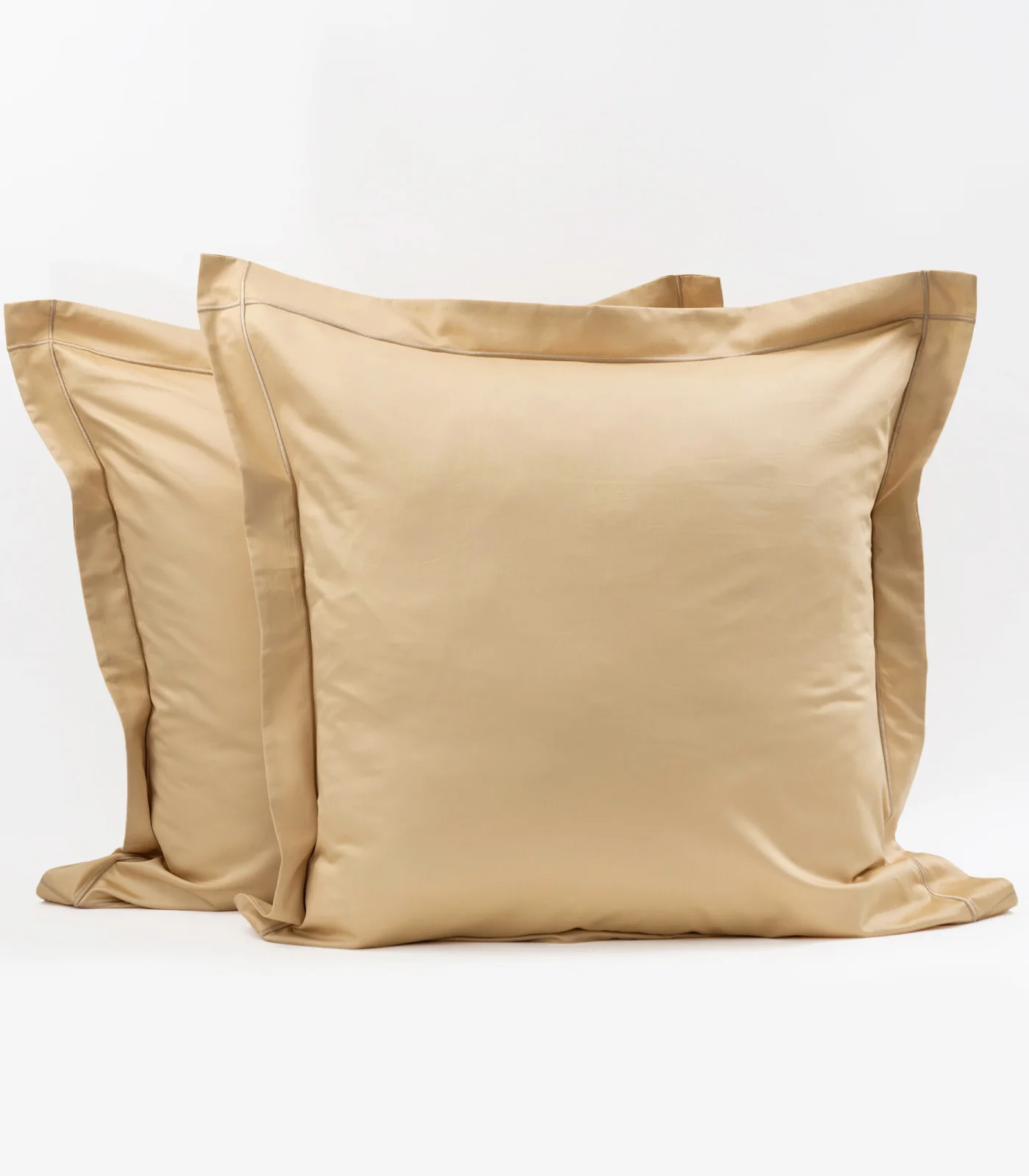 Organic Cotton European - Sateen Pillow Cases (Pair) - Luxe - Image 22
