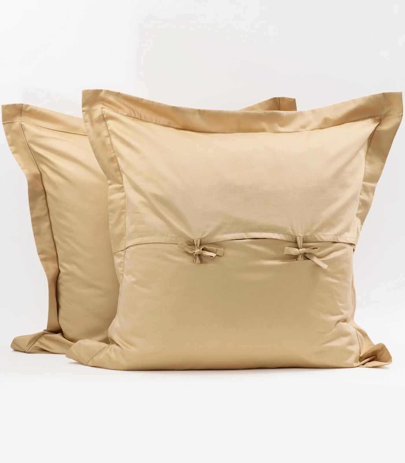 Organic Cotton European - Sateen Pillow Cases (Pair) - Luxe - Image 23