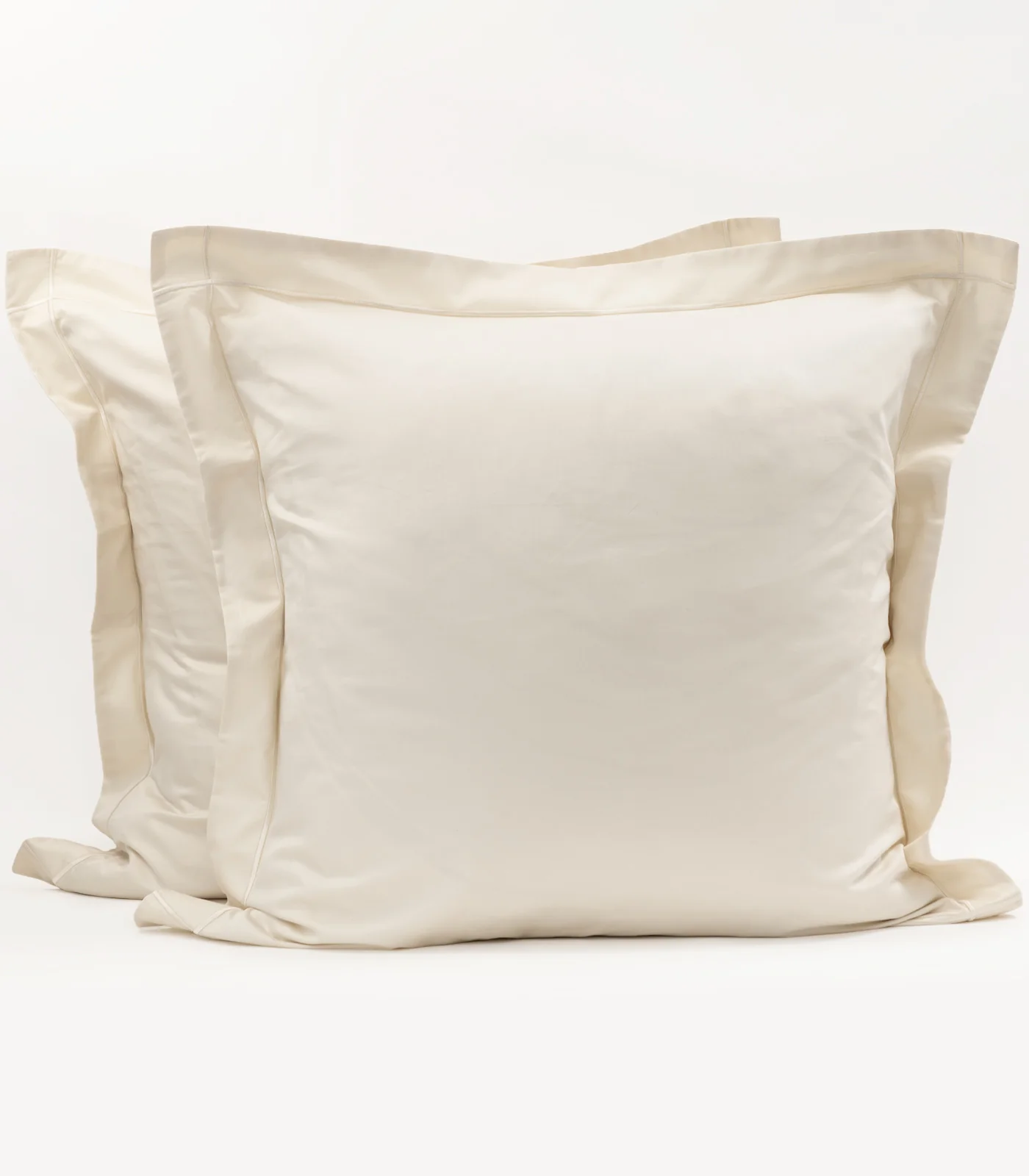 Organic Cotton European - Sateen Pillow Cases (Pair) - Luxe - Image 6