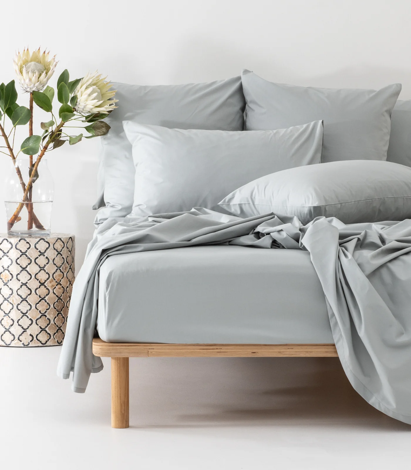 Organic Cotton Fitted - Percale Sheet - Image 5