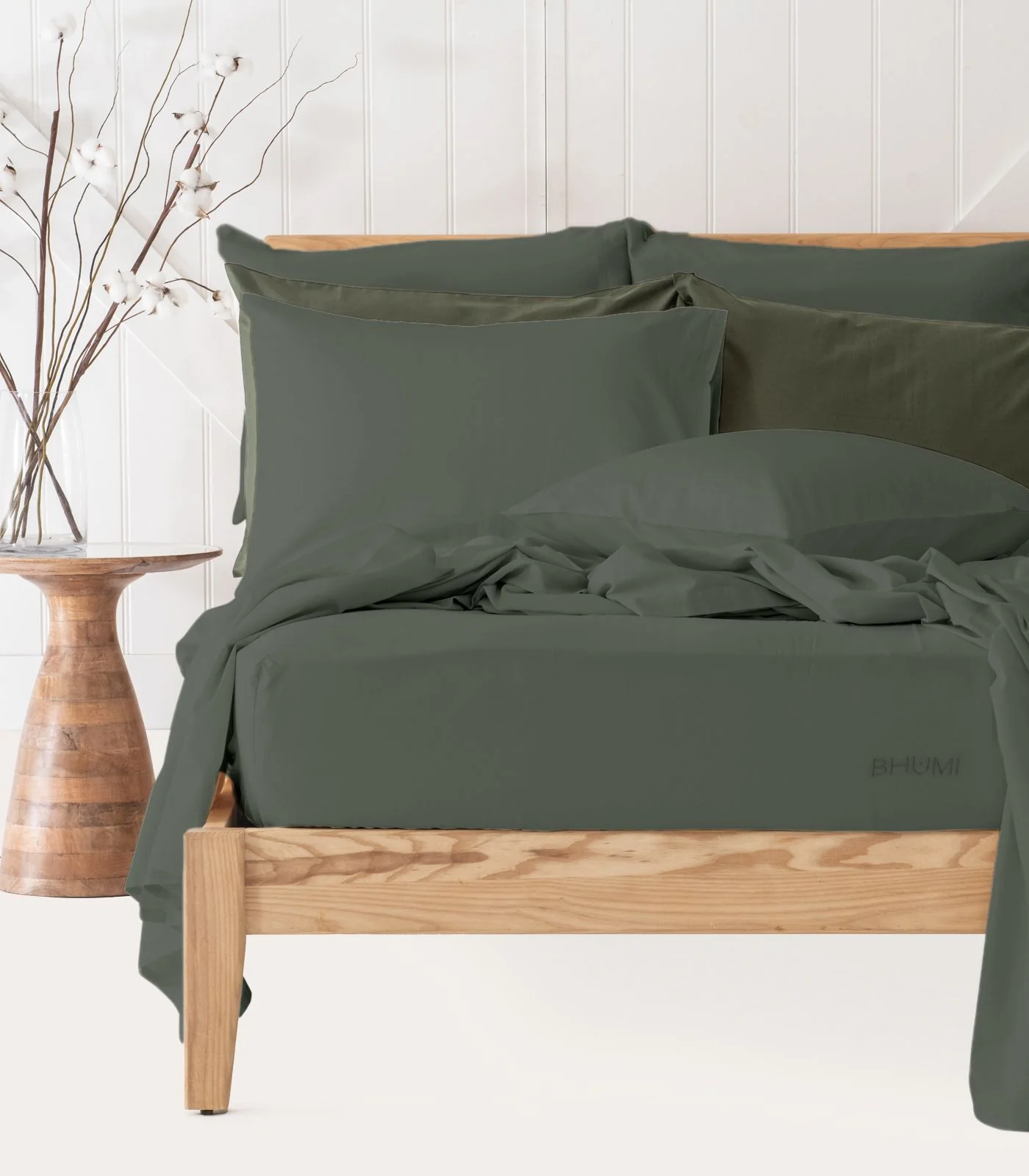 Organic Cotton Fitted - Sateen Sheet - Last Chance - Image 15