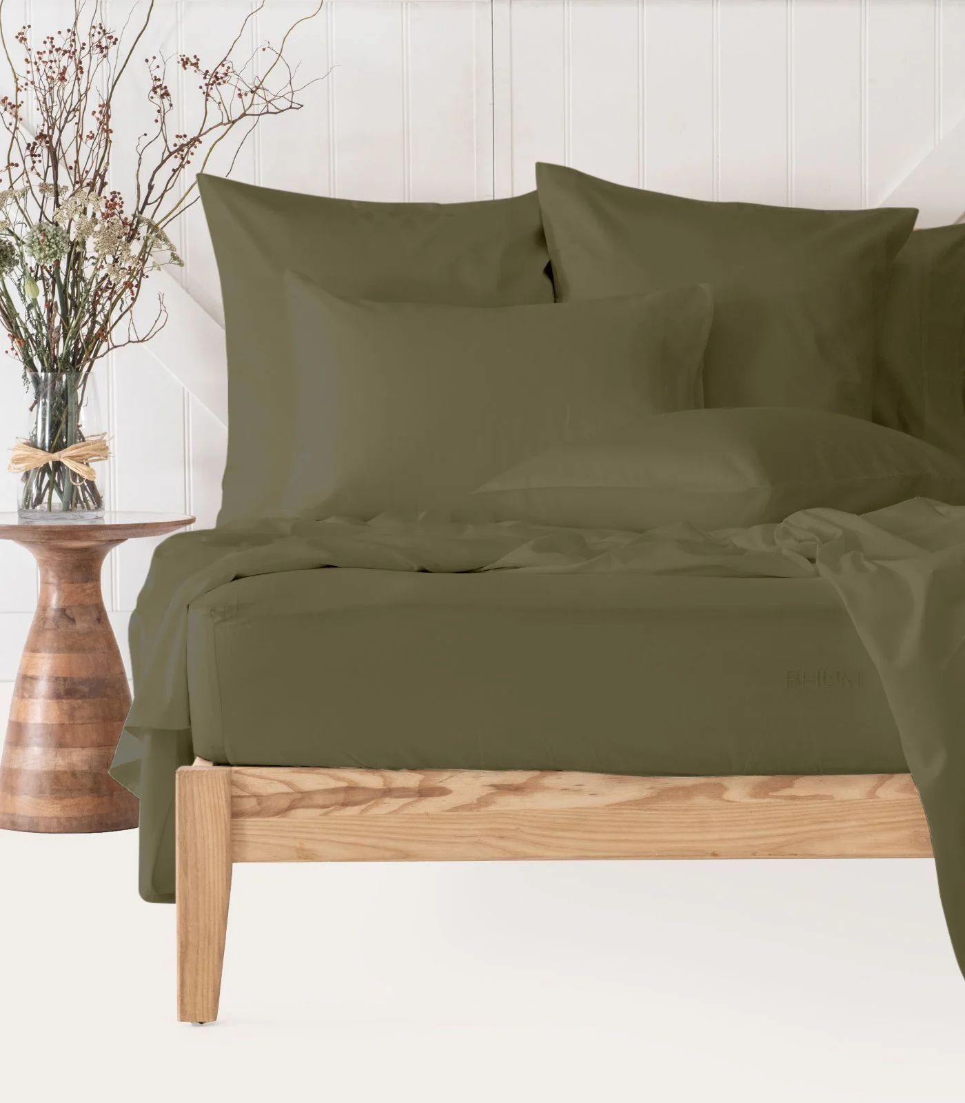 Organic Cotton Fitted - Sateen Sheet - Last Chance - Image 4