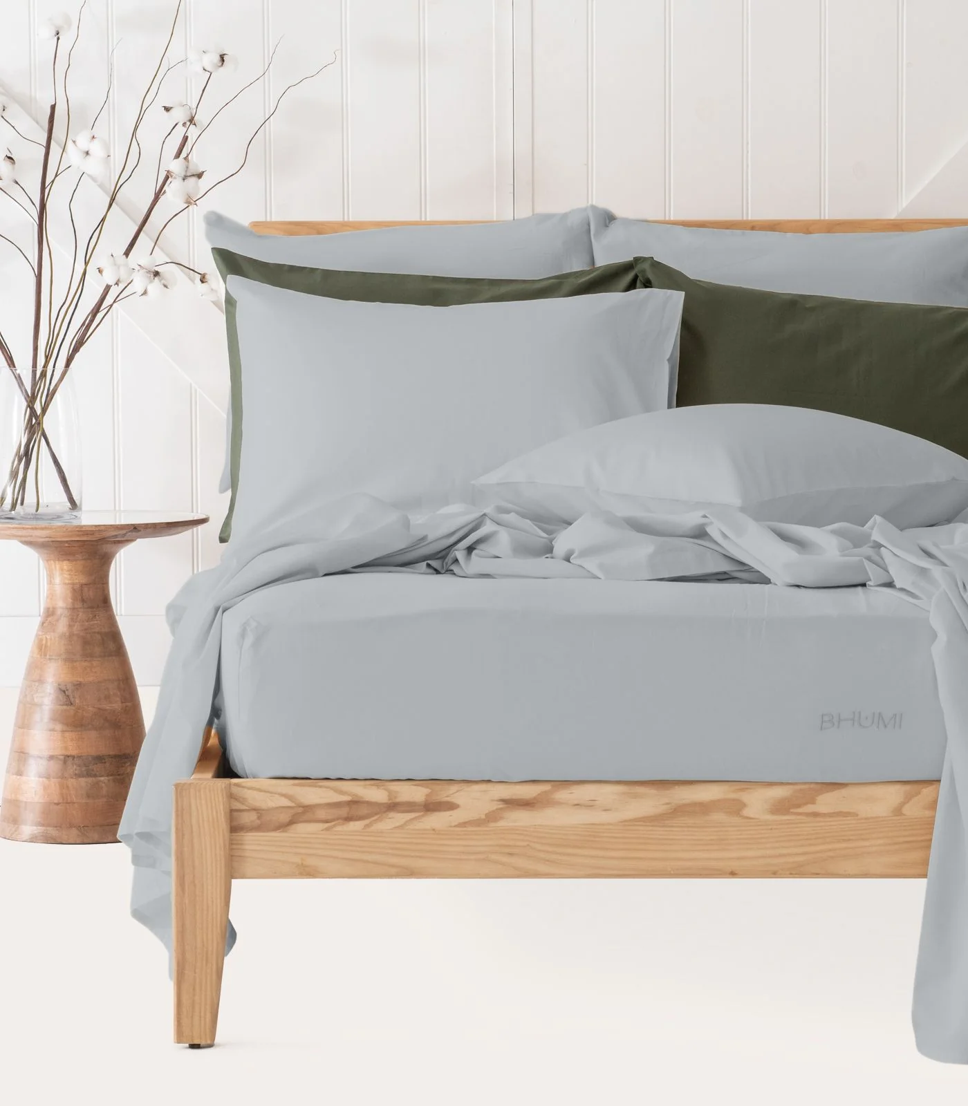 Organic Cotton Fitted - Sateen Sheet - Last Chance - Image 7