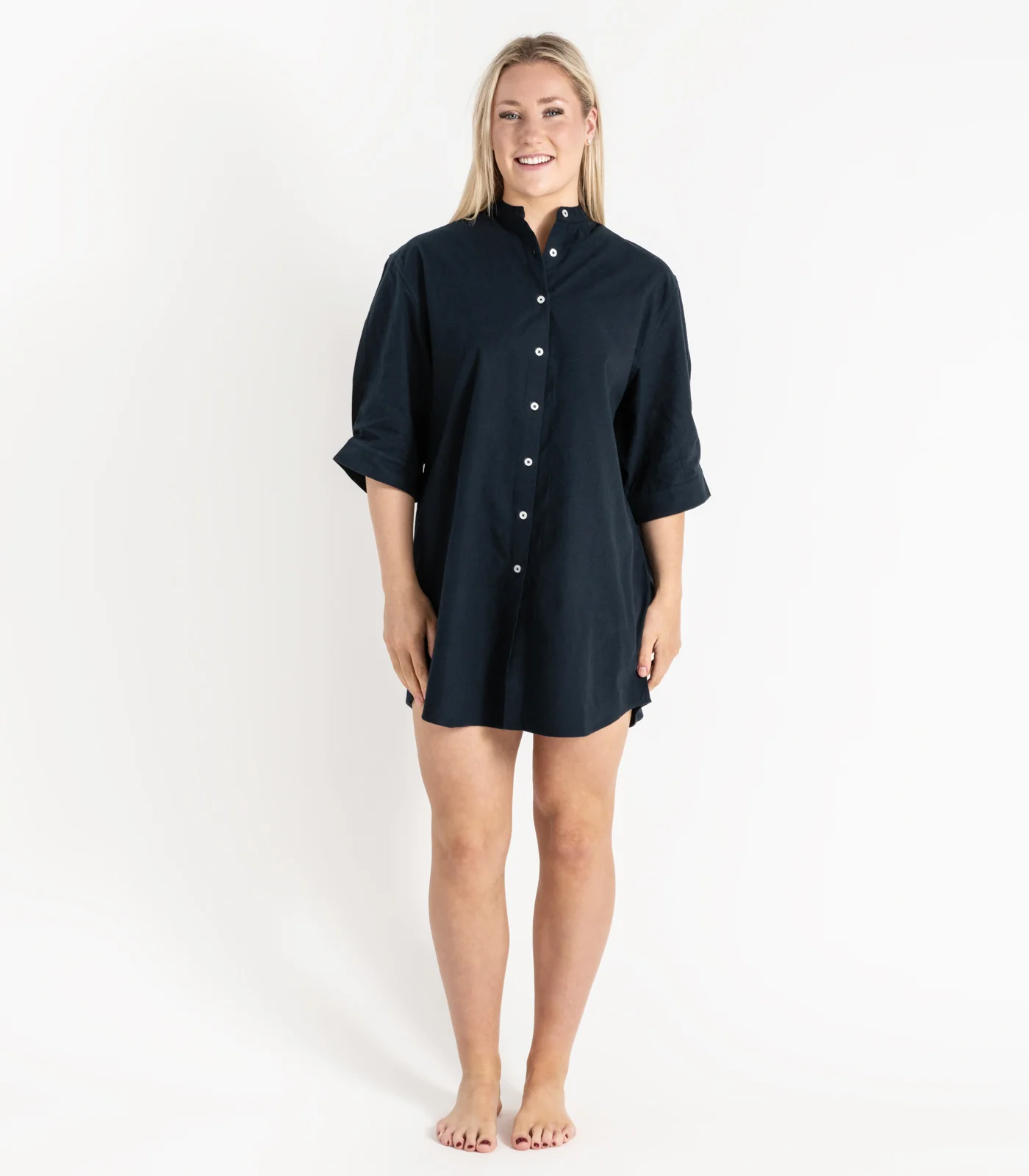 Organic Cotton Flannelette Night Shirt