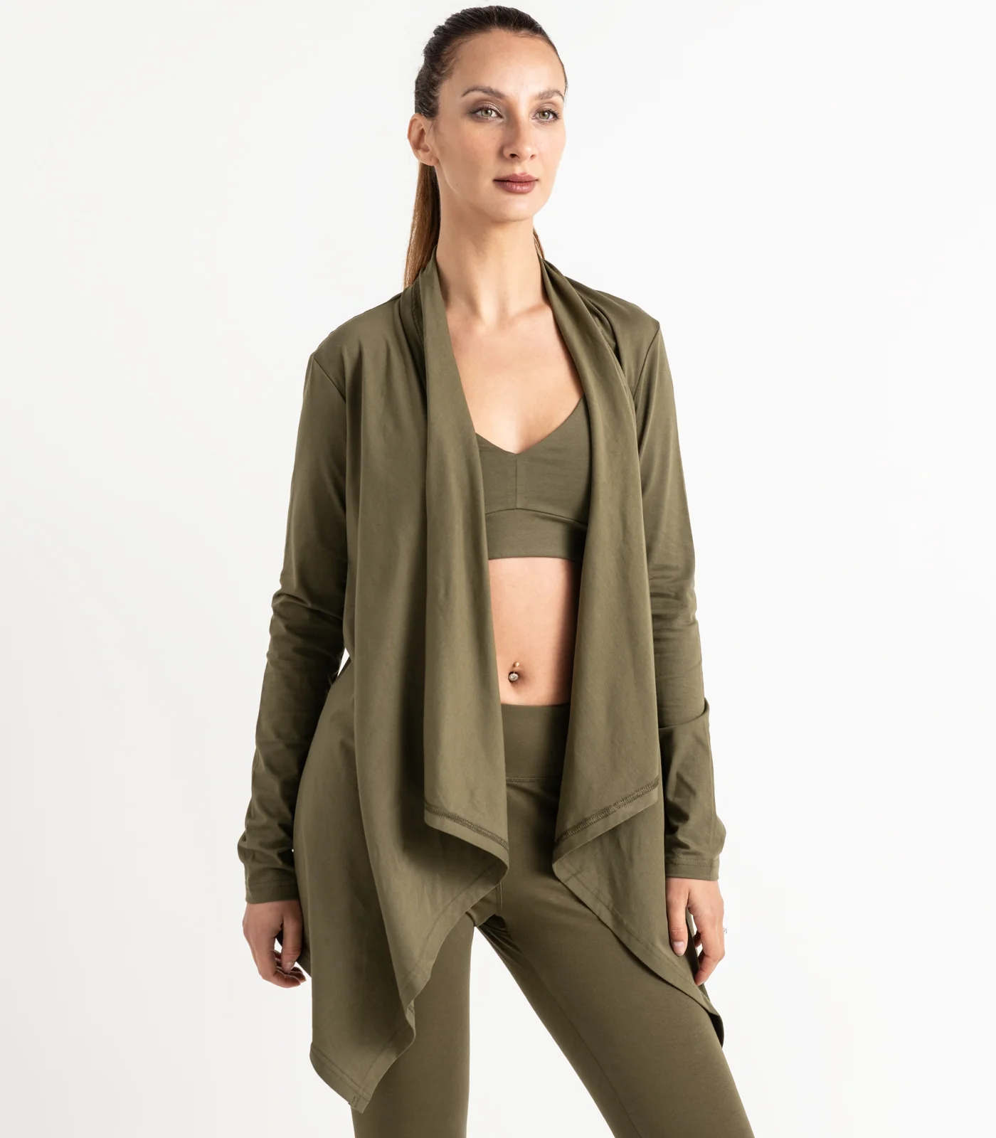 Organic Cotton Flowing Cardigan - Image 12