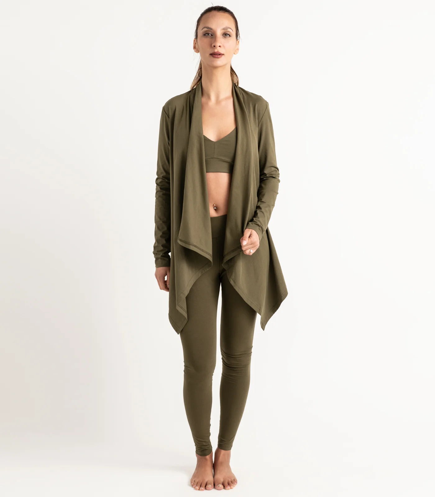 Organic Cotton Flowing Cardigan - Image 17