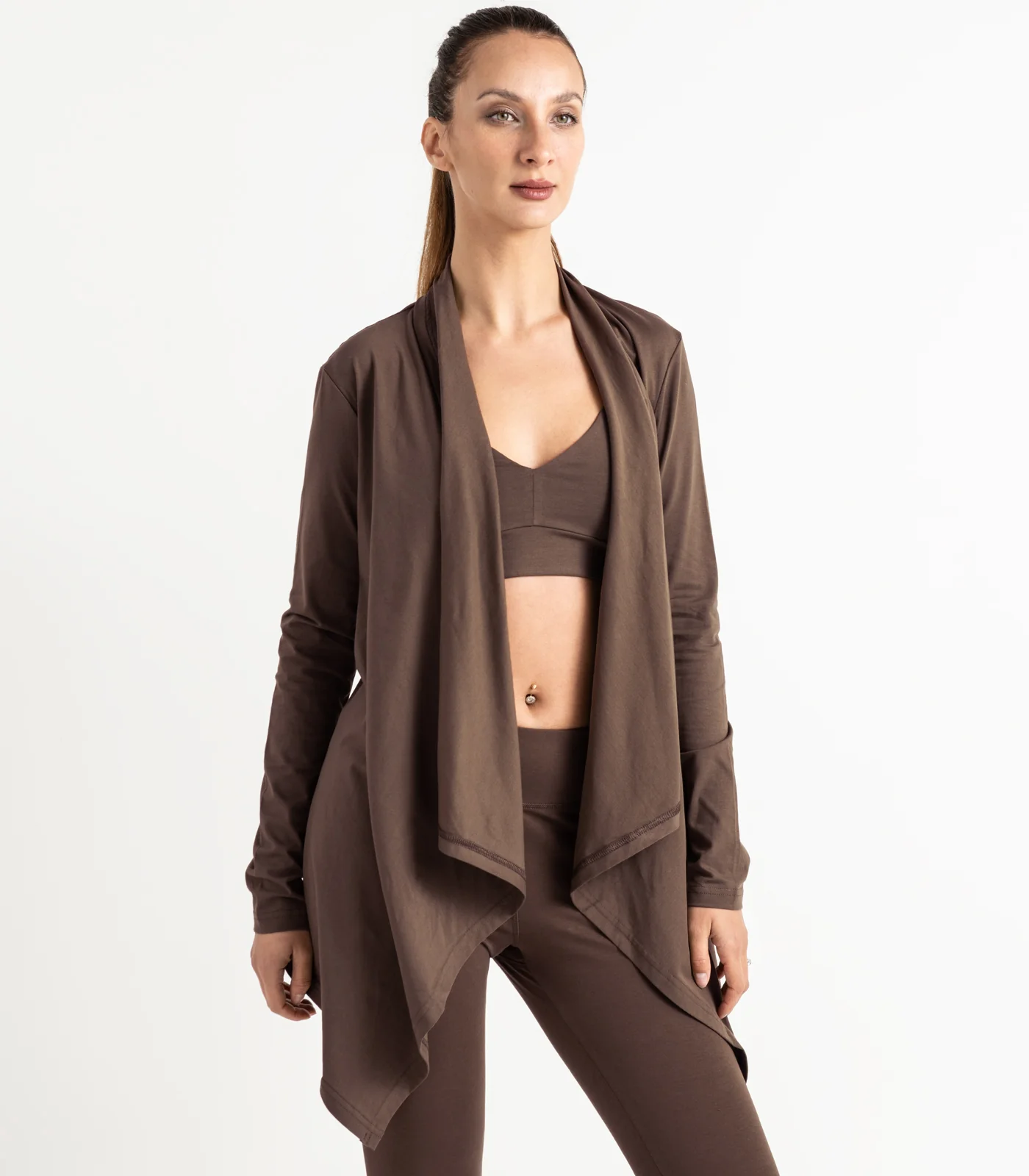 Organic Cotton Flowing Cardigan - Image 6