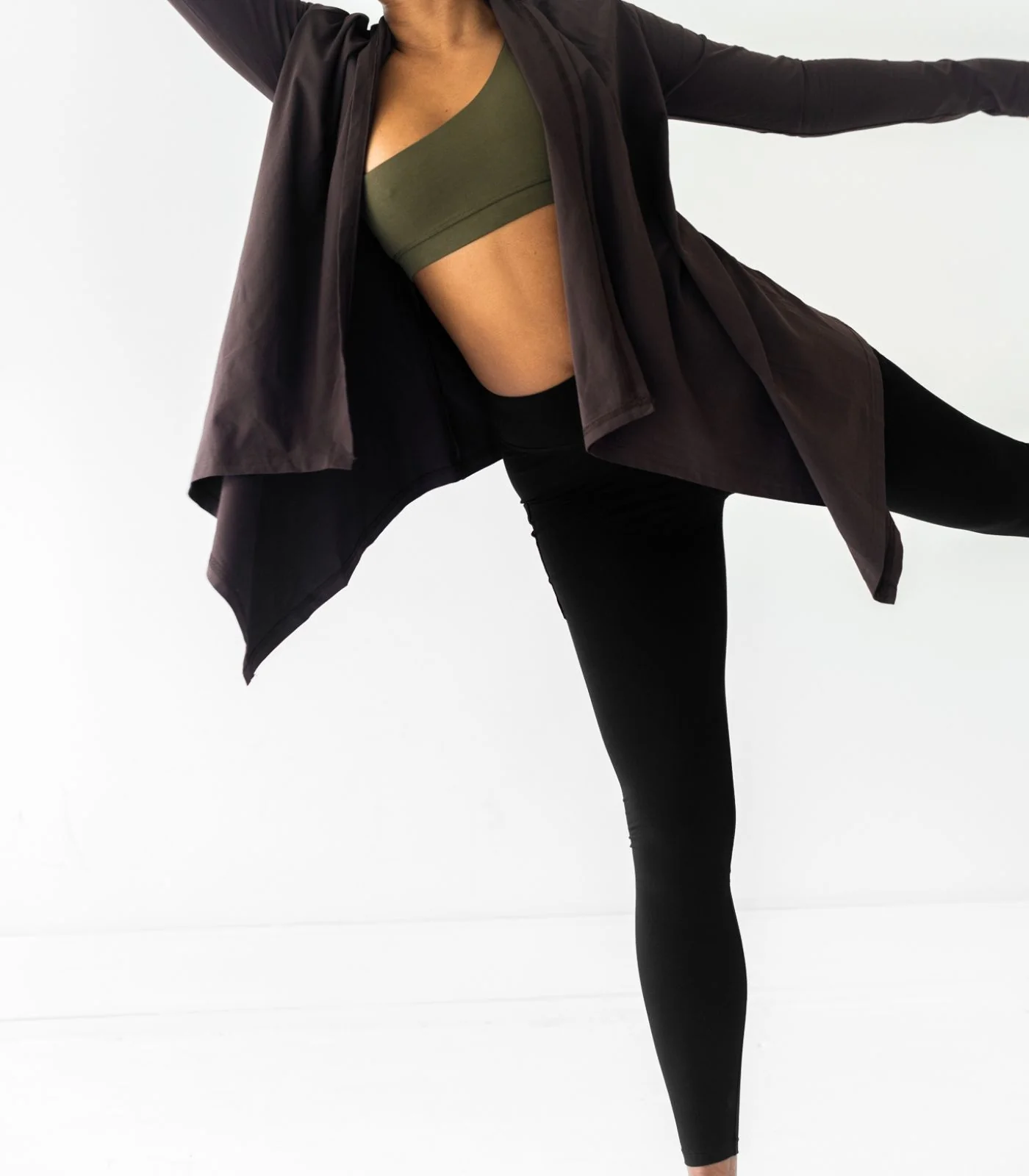 Organic Cotton Flowing Cardigan - Image 8