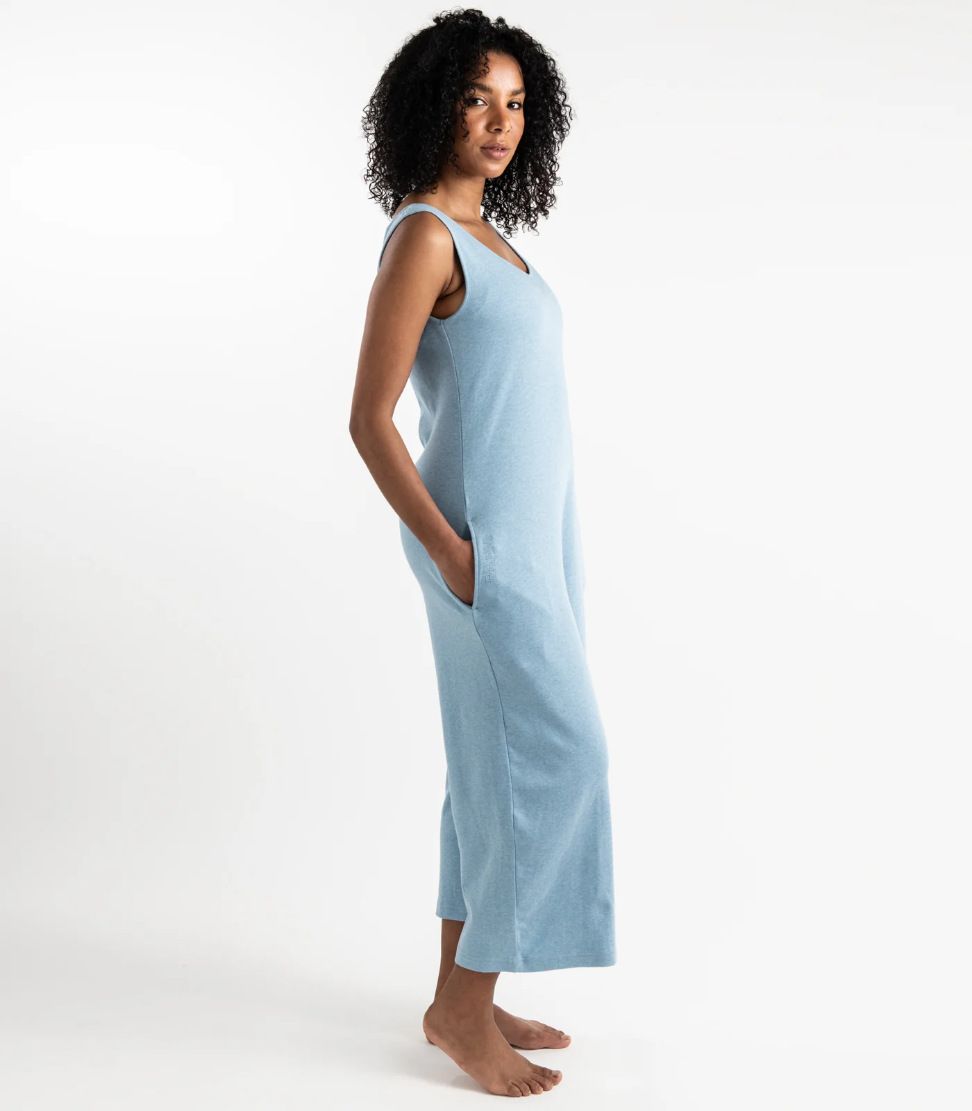 Organic Cotton Jersey Knit Jumpsuit - Image 17