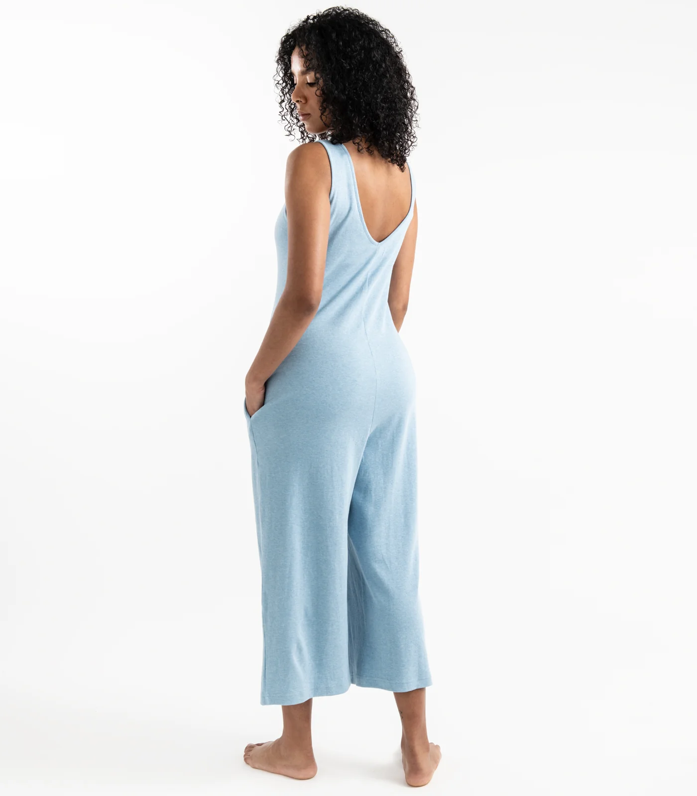 Organic Cotton Jersey Knit Jumpsuit - Image 18