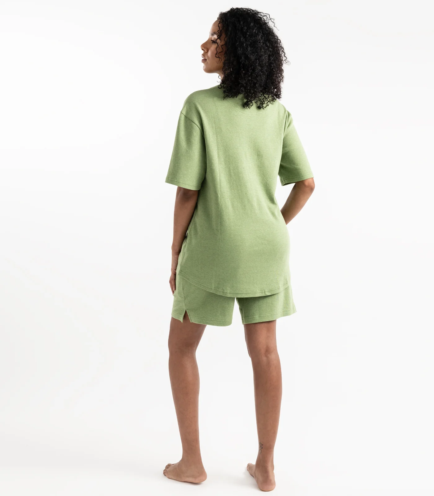Organic Cotton Jersey Knit Short PJ Set - Image 10