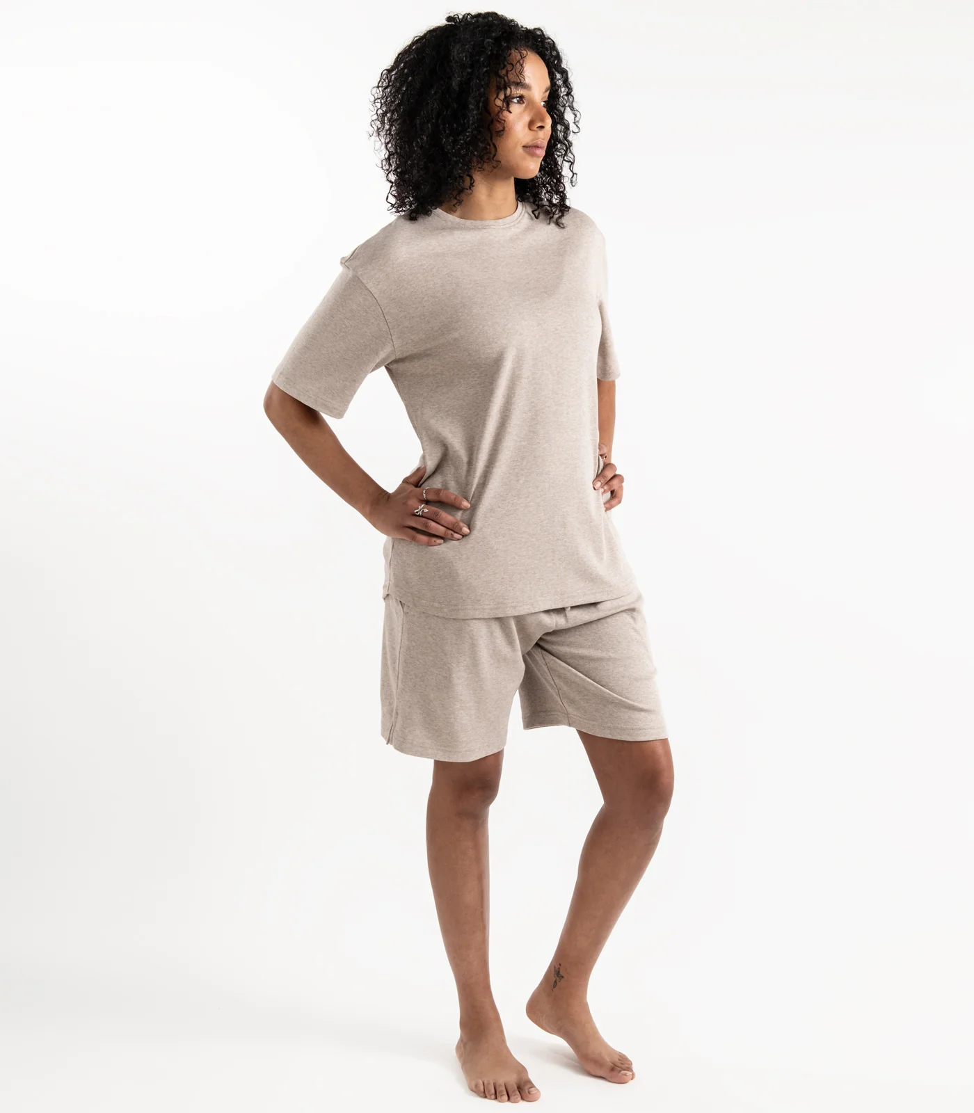 Organic Cotton Jersey Knit Short PJ Set - Image 14