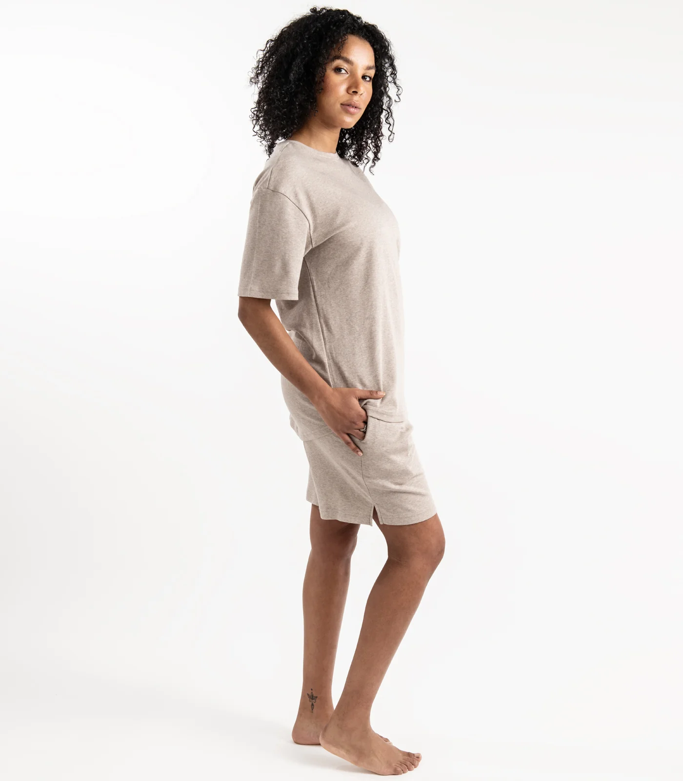 Organic Cotton Jersey Knit Short PJ Set - Image 15