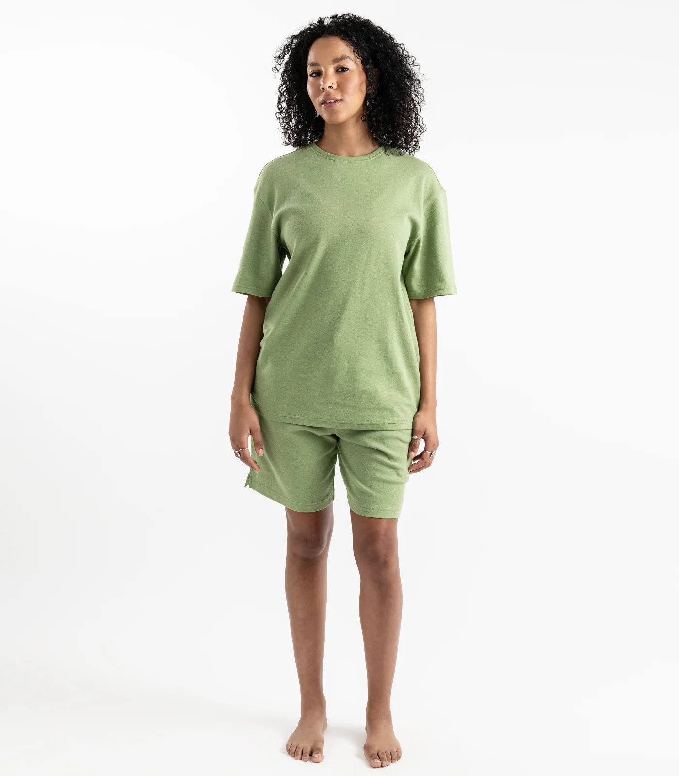 Organic Cotton Jersey Knit Short PJ Set - Image 7