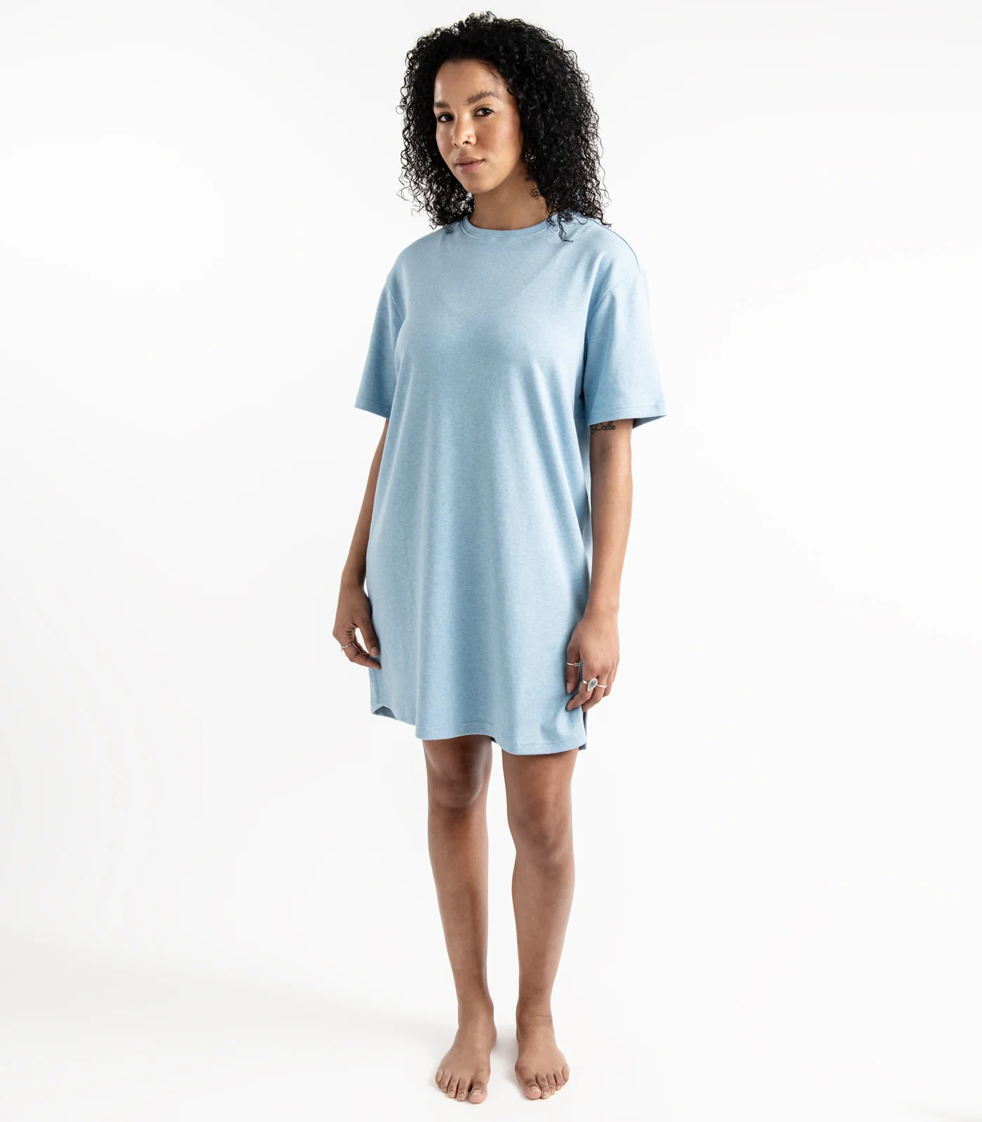 Organic Cotton Jersey Knit Sleep Tee - Image 11