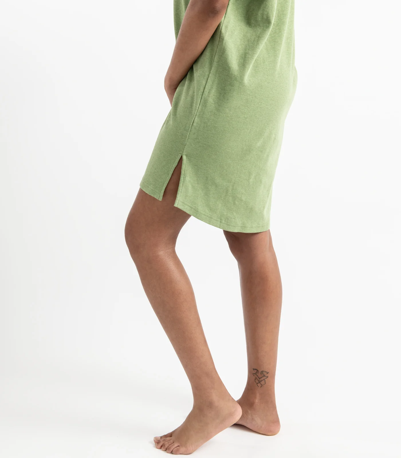 Organic Cotton Jersey Knit Sleep Tee - Image 5