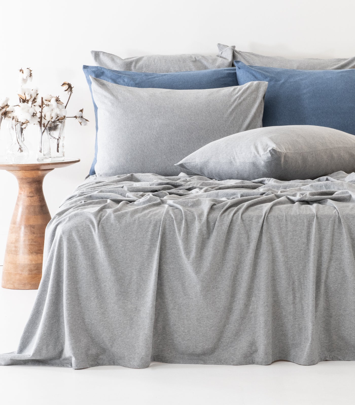 Organic Cotton Jersey Sheet Set - Image 7