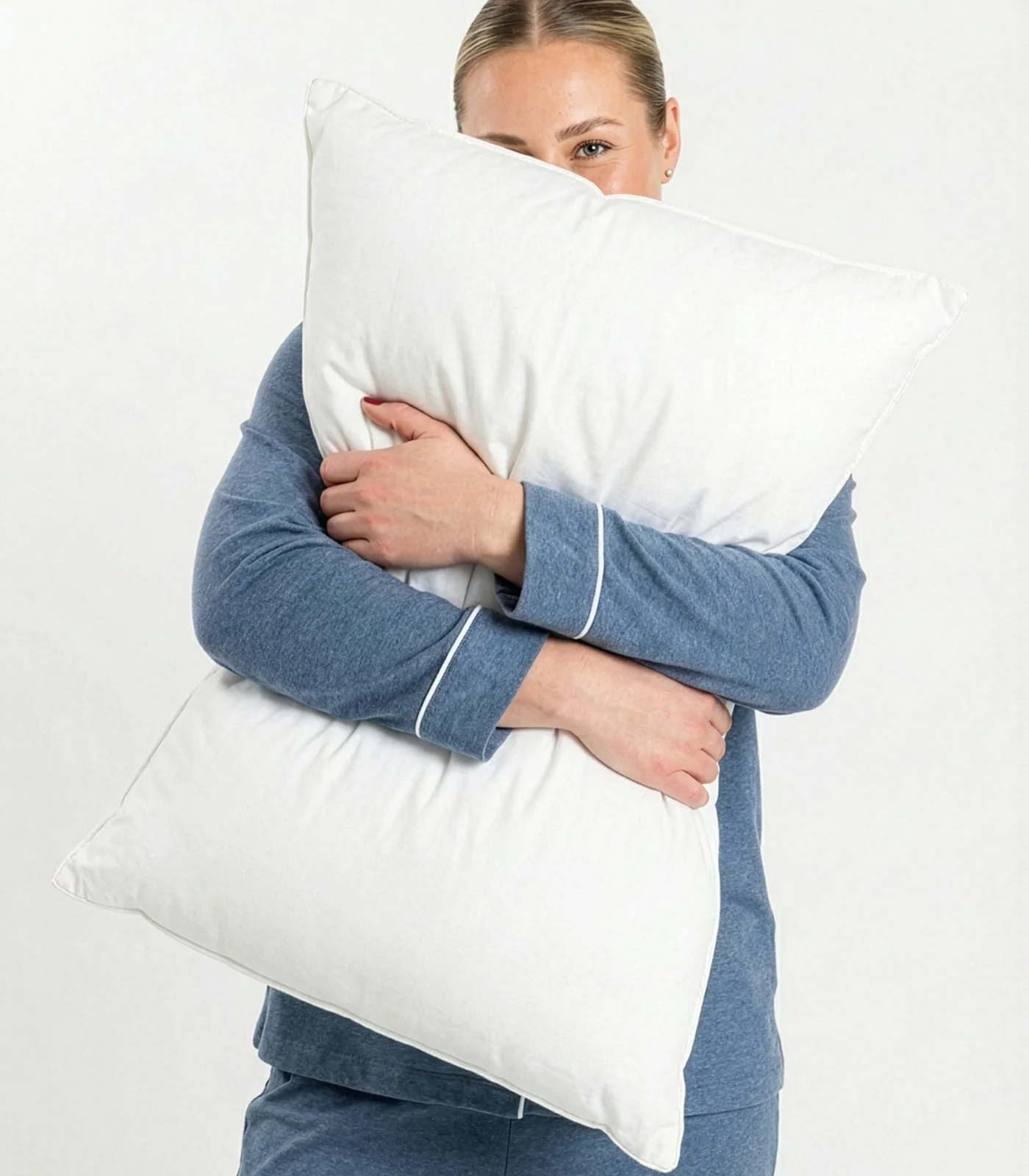 Organic Kapok Pillow - Medium (2 Pack) - Image 6