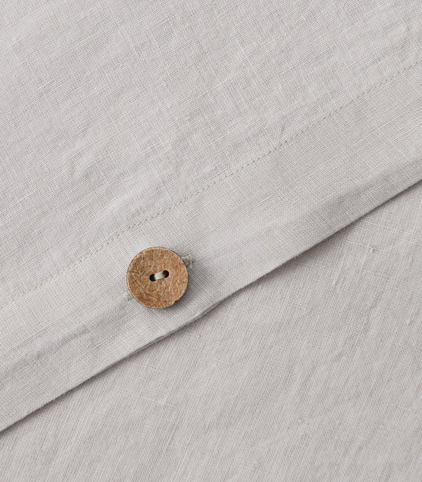 Organic Linen Plain Quilt Cover Set - Image 15