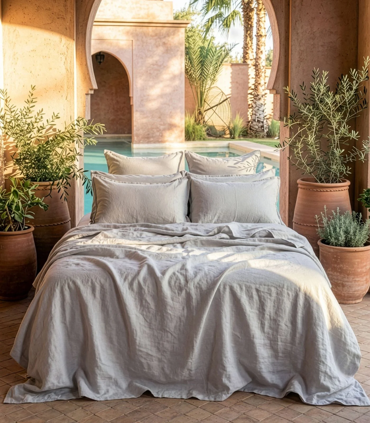 Organic Linen Pillow Cases (Pair) - Image 5