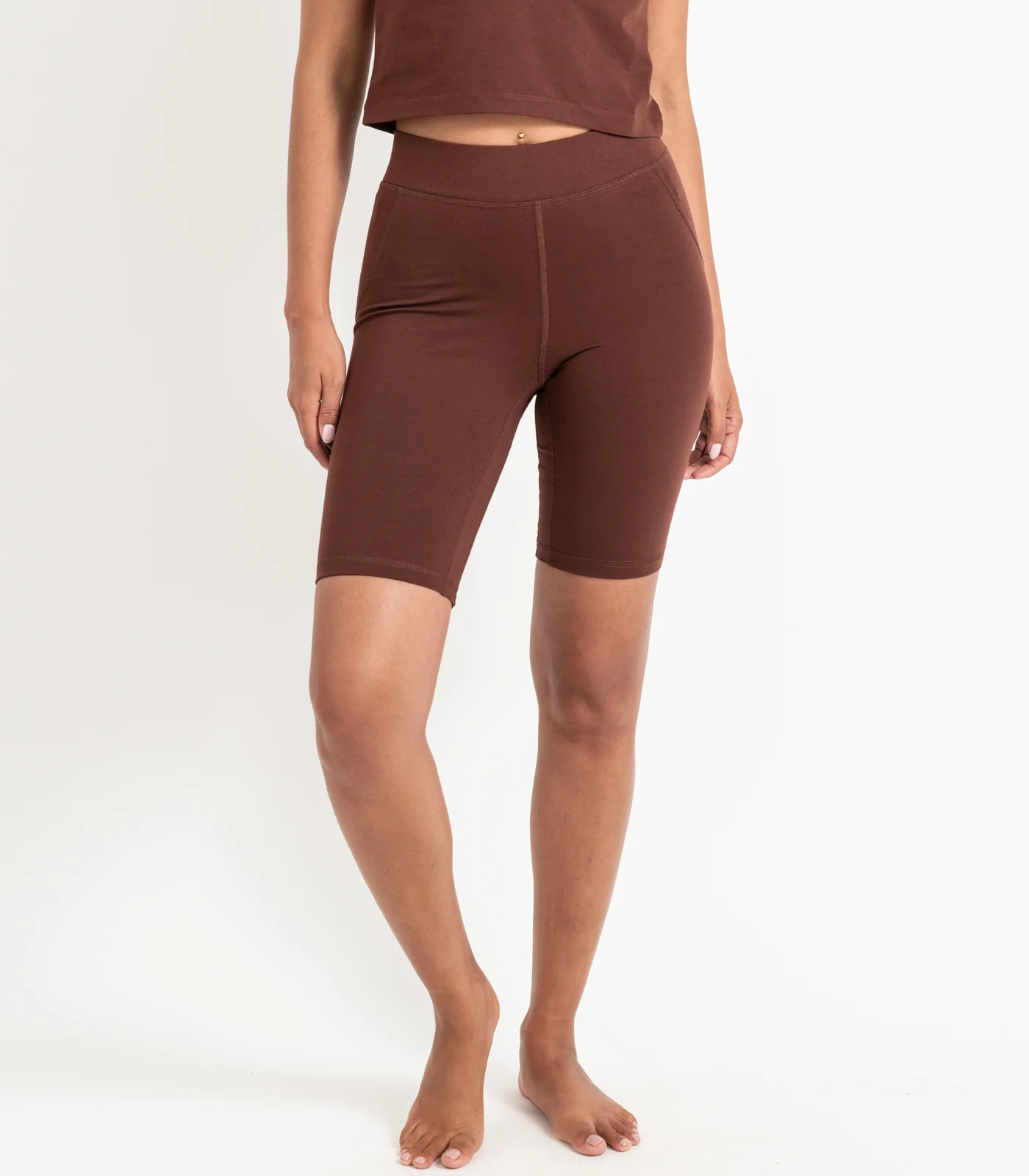 Organic Cotton Long Bike Shorts