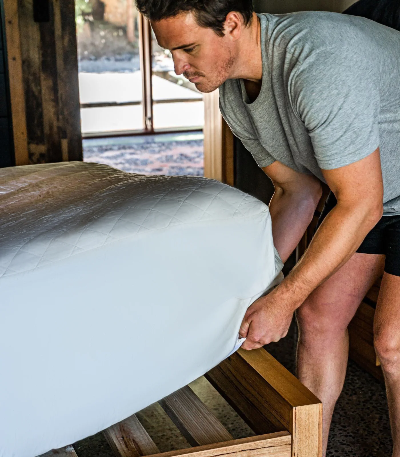 Organic Cotton Mattress Protector - Sateen - Image 4