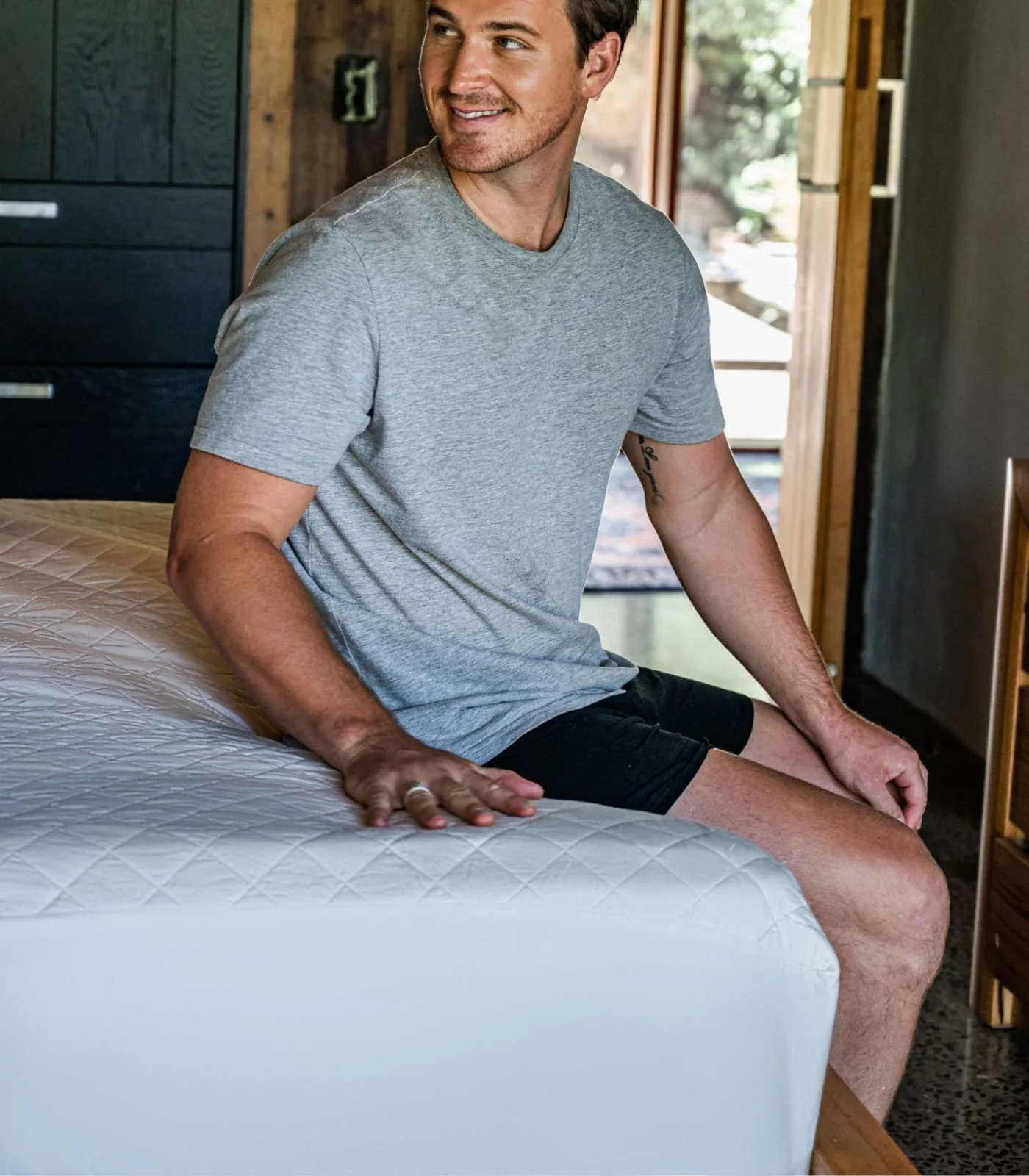 Organic Cotton Mattress Protector - Sateen - Image 5